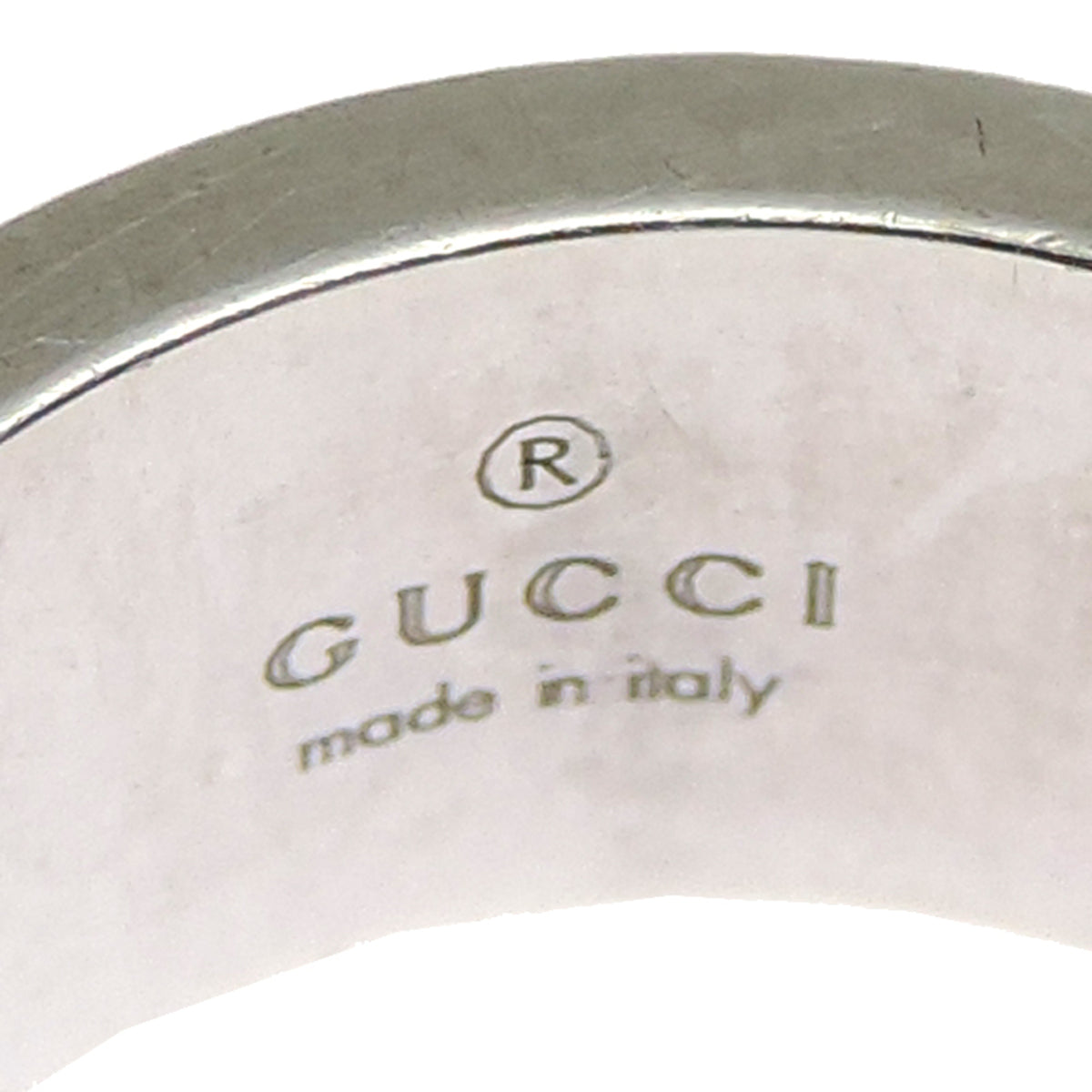 Gucci Silver 925 Band Ring (Pre-Owned)