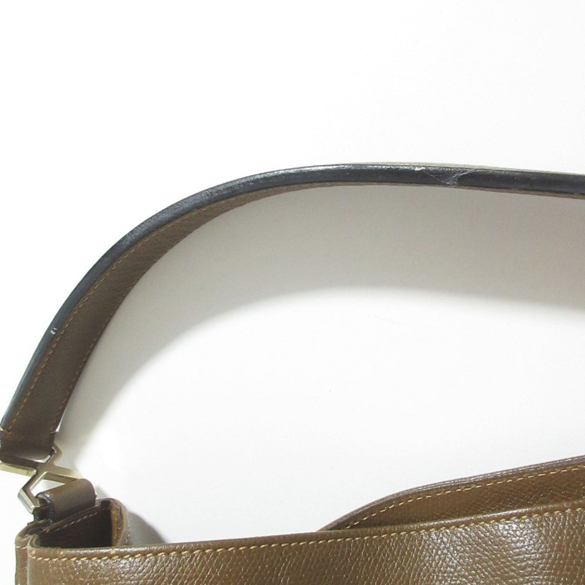 Valextra Brown Leather Shoulder Bag Tote Bag (Pre-Owned)