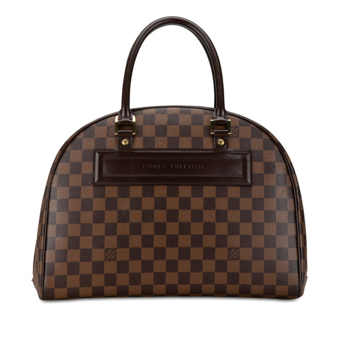Louis Vuitton Brown Pvc Leather Handbag (Pre-Owned)