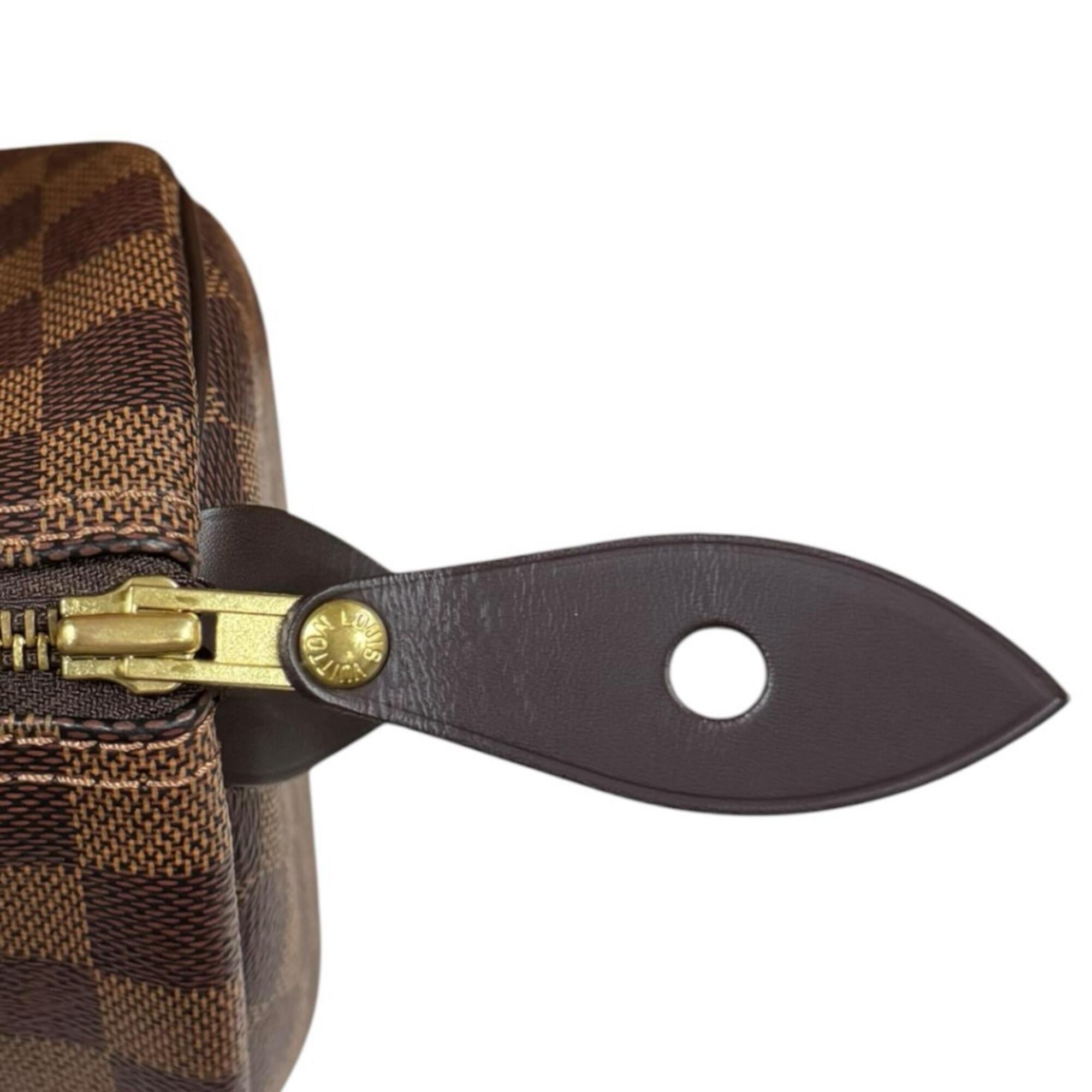Louis Vuitton Damier Brown Damier Canvas Handbag (Pre-Owned)