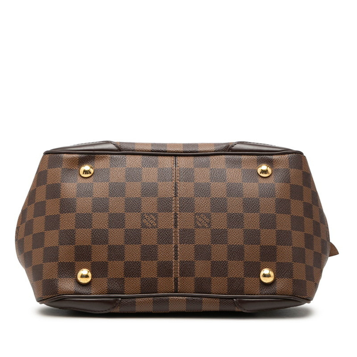 Louis Vuitton Brown Pvc Leather Handbag (Pre-Owned)