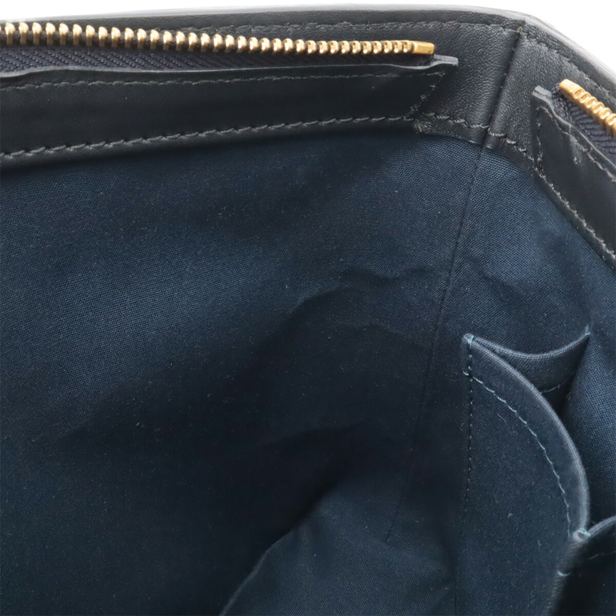 Louis Vuitton Tst Blue Canvas Leather Handbag (Pre-Owned)
