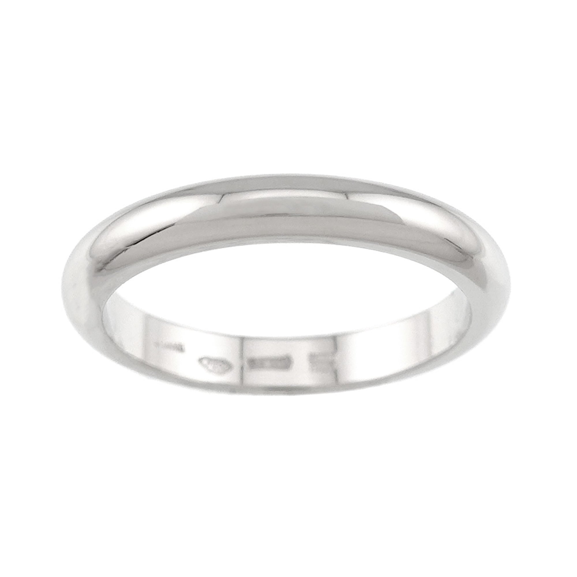 Bvlgari Platinum Platinum 950 Band Ring (Pre-Owned)