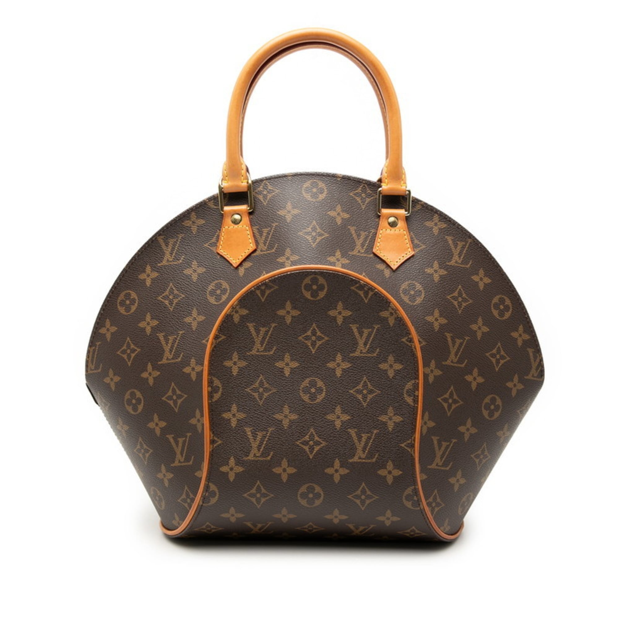 Louis Vuitton Brown Pvc Leather Handbag (Pre-Owned)