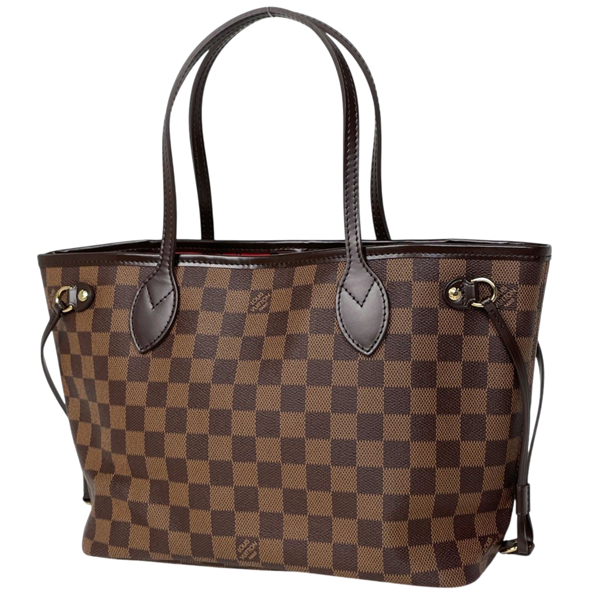 Louis Vuitton Damier Brown Damier Canvas Handbag Tote Bag (Pre-Owned)