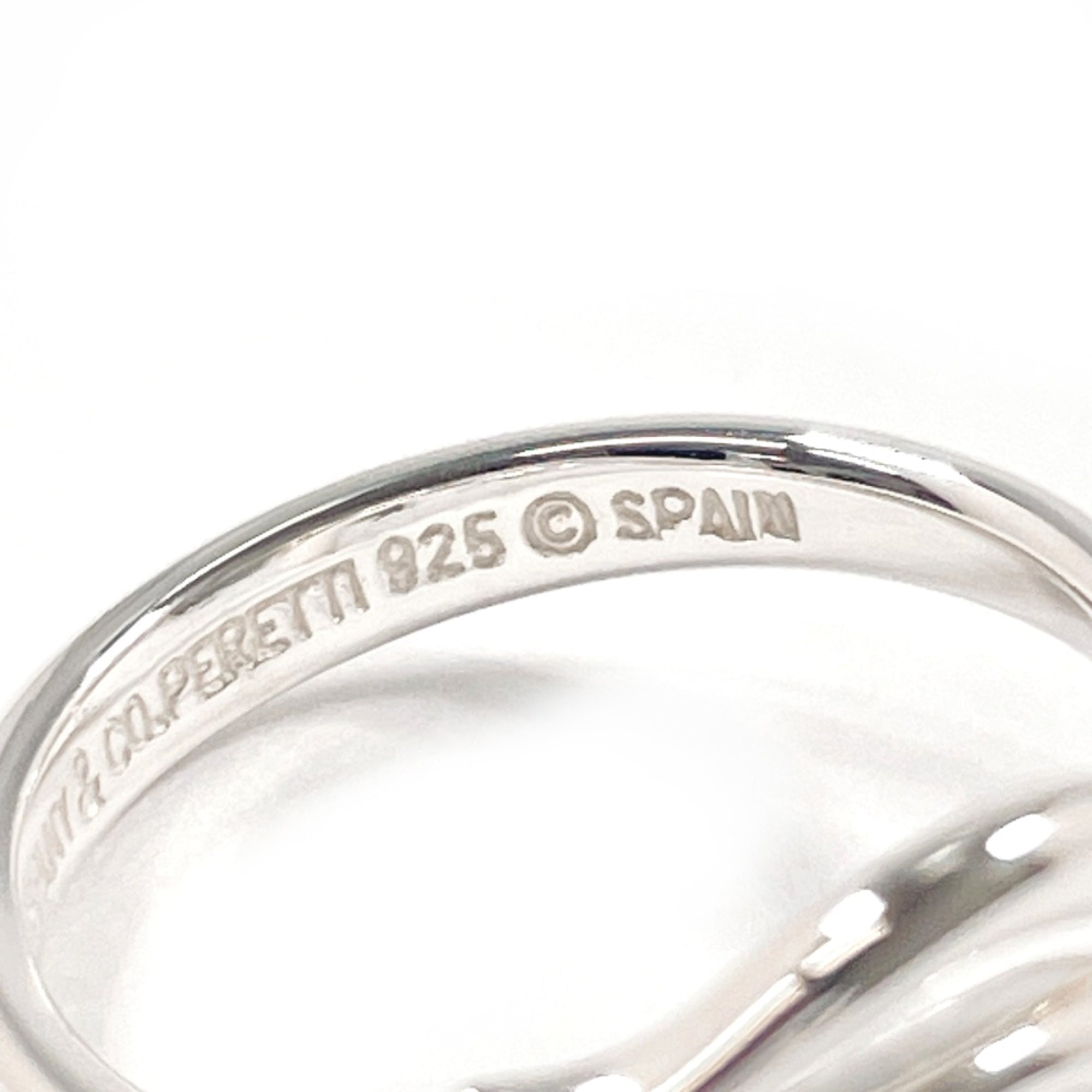 Tiffany Silver Silver 925 Band Ring (Pre-Owned)
