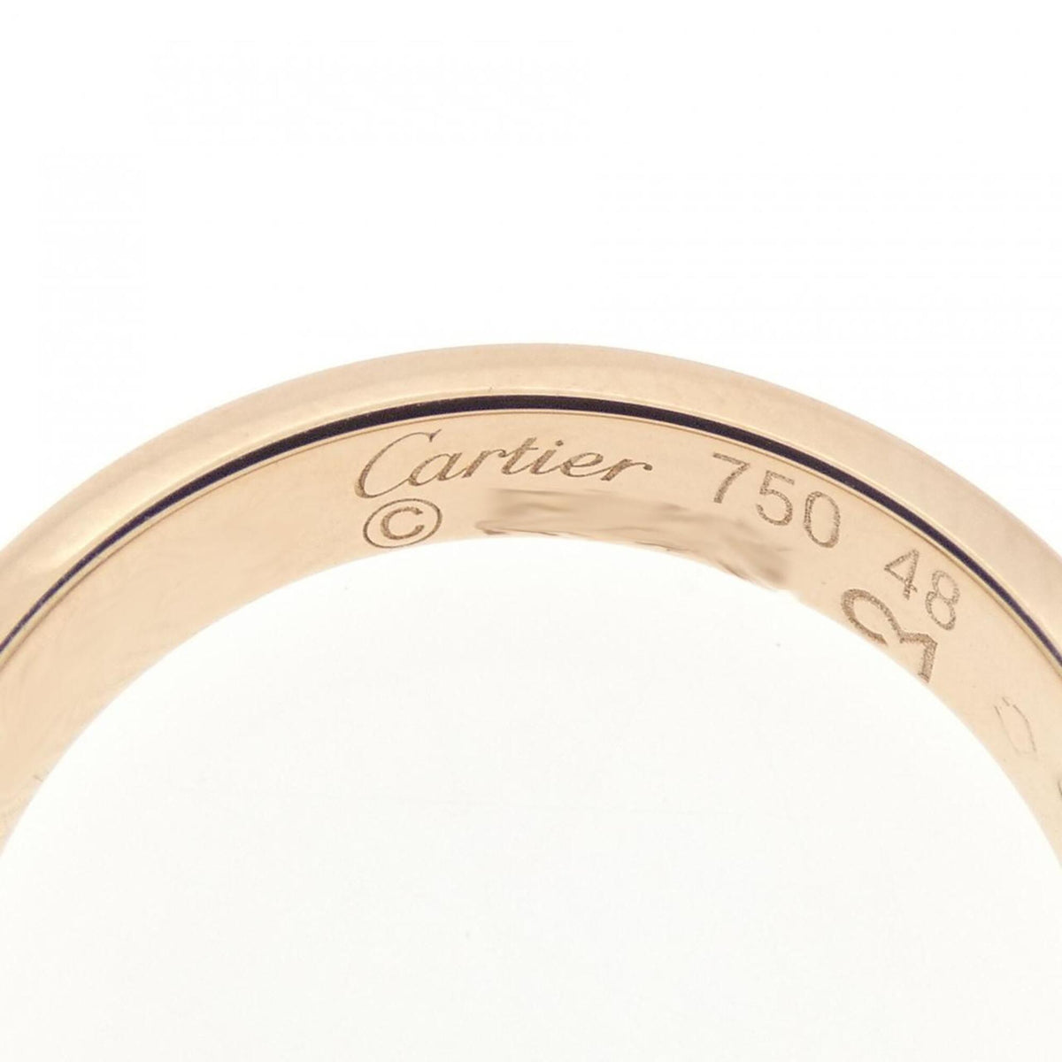 Cartier Pink Gold (18K) Band Ring (Pre-Owned)