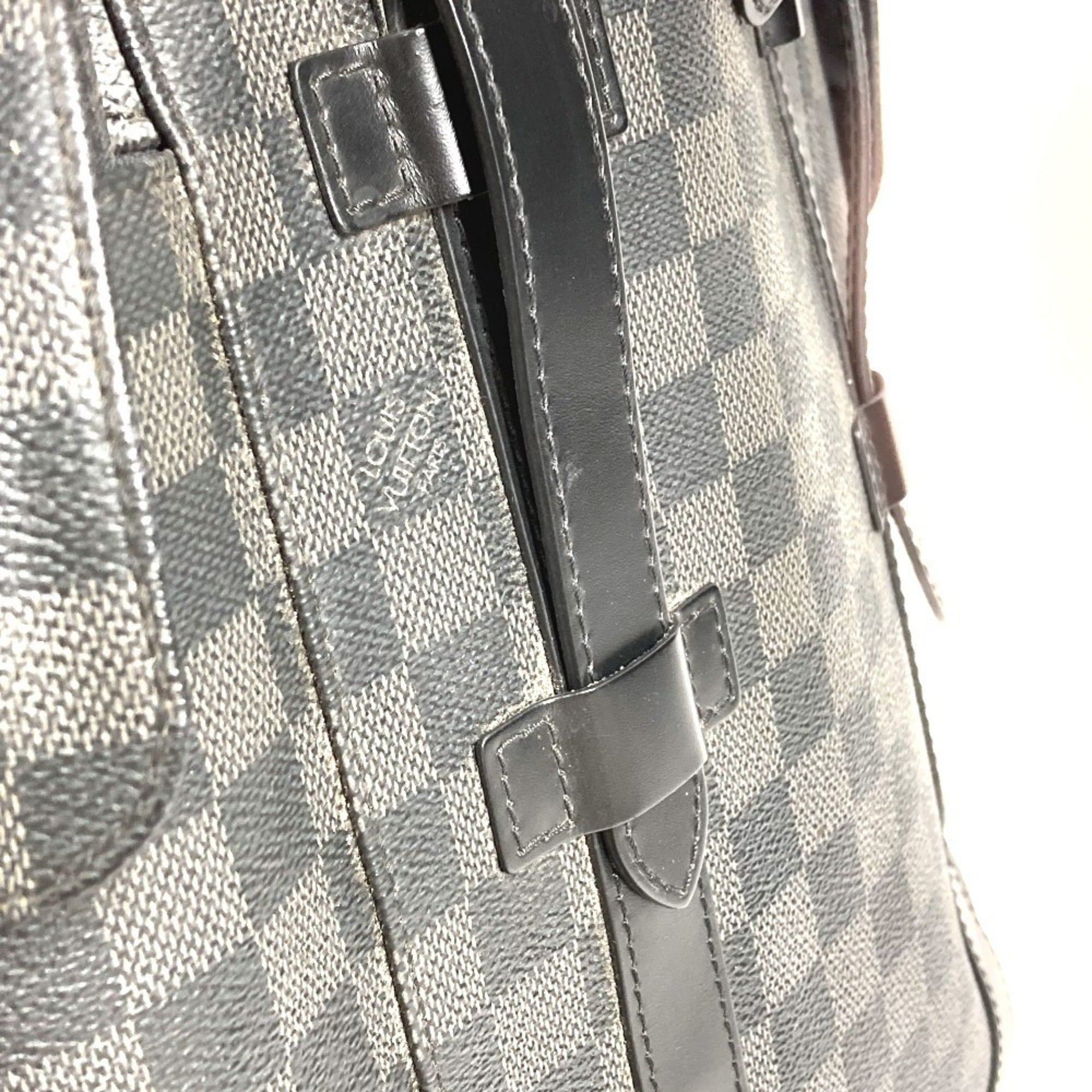 Louis Vuitton Black Damier Graphite Backpack (Pre-Owned)