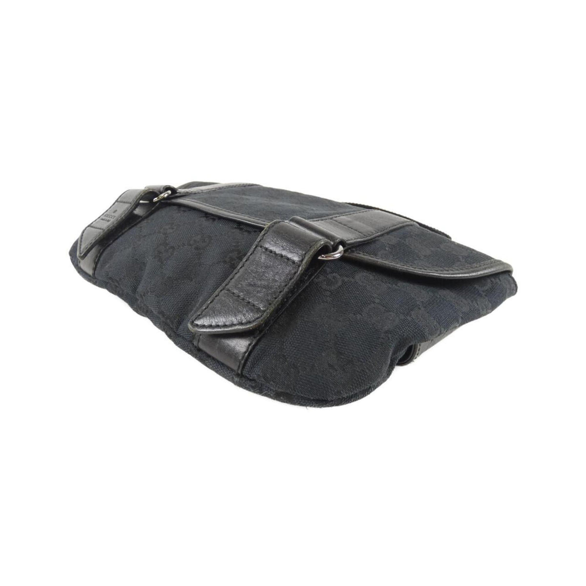 Gucci Black Gg Canvas Fanny Pack (Pre-Owned)