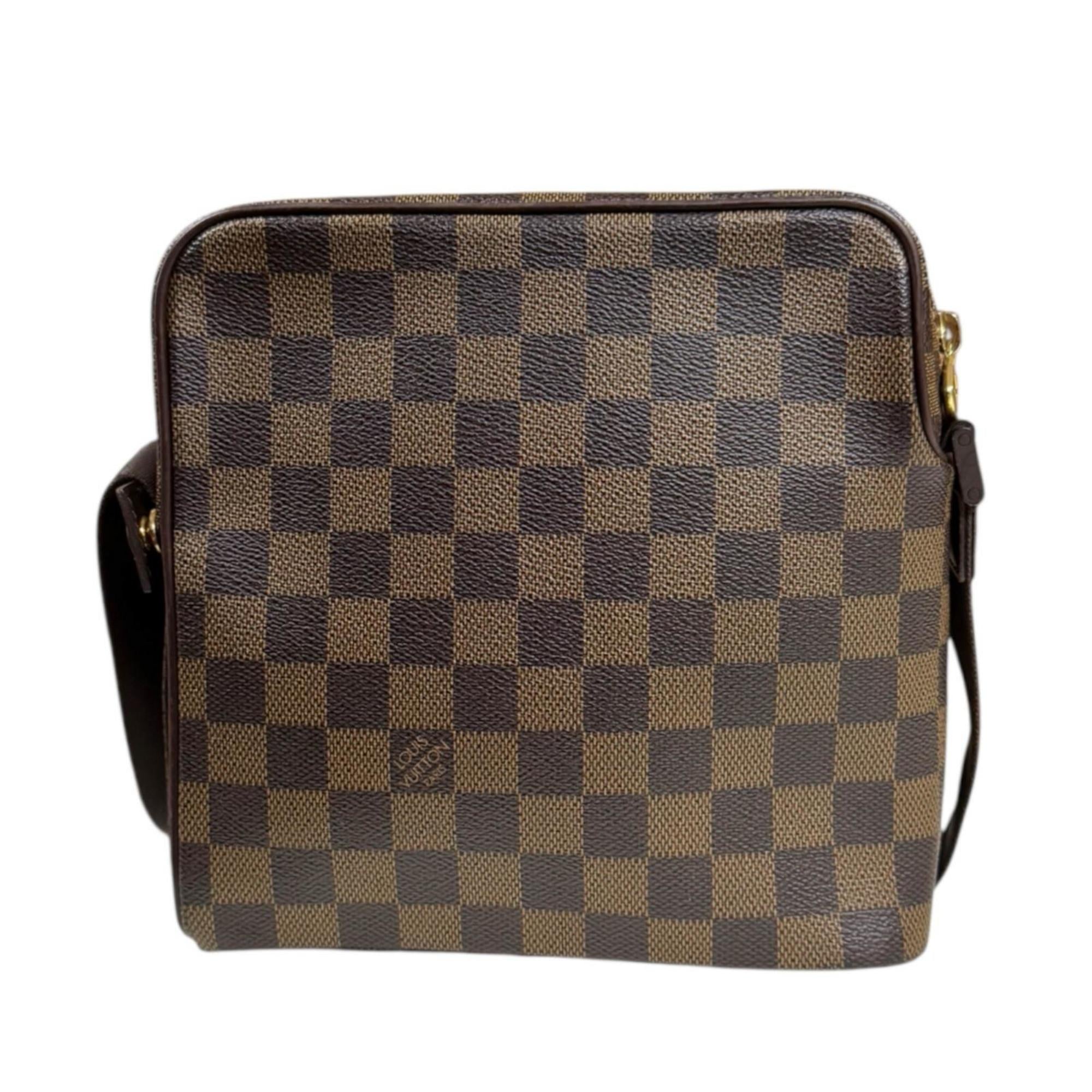 Louis Vuitton Brown Damier Canvas Shoulder Bag (Pre-Owned)