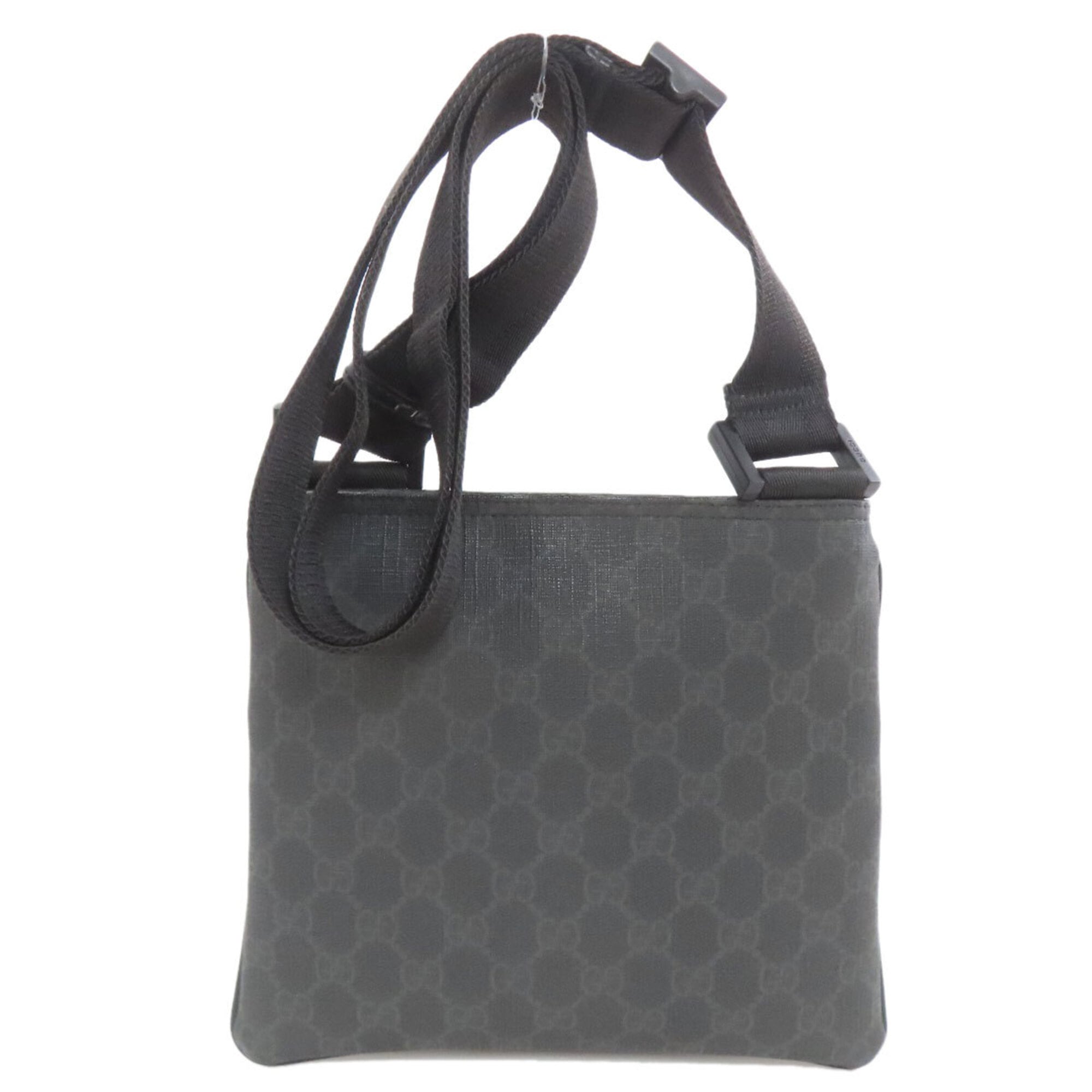 Gucci Black Gg Supreme Shoulder Bag (Pre-Owned)