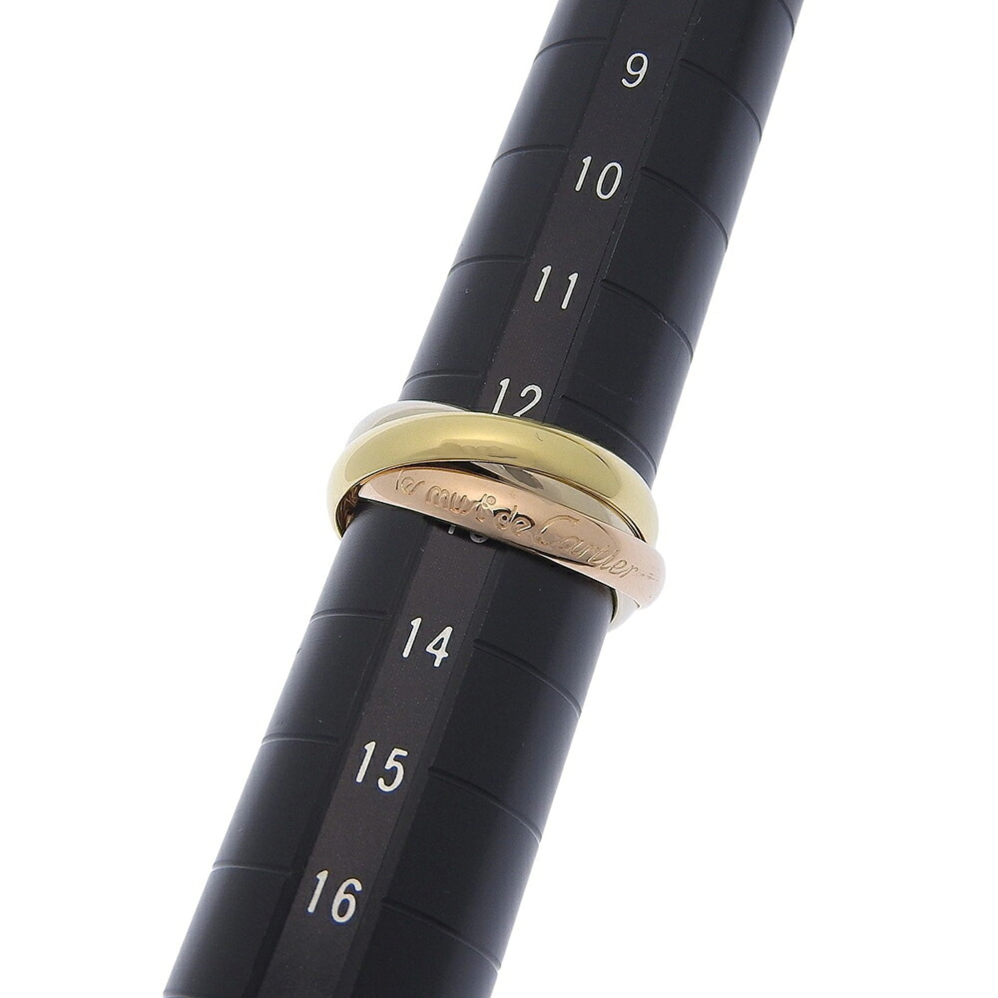 Cartier Pink Gold White Gold Yellow Gold Yellow Gold (18K) Pink Gold (18K) White Gold (18K) Band Ring (Pre-Owned)