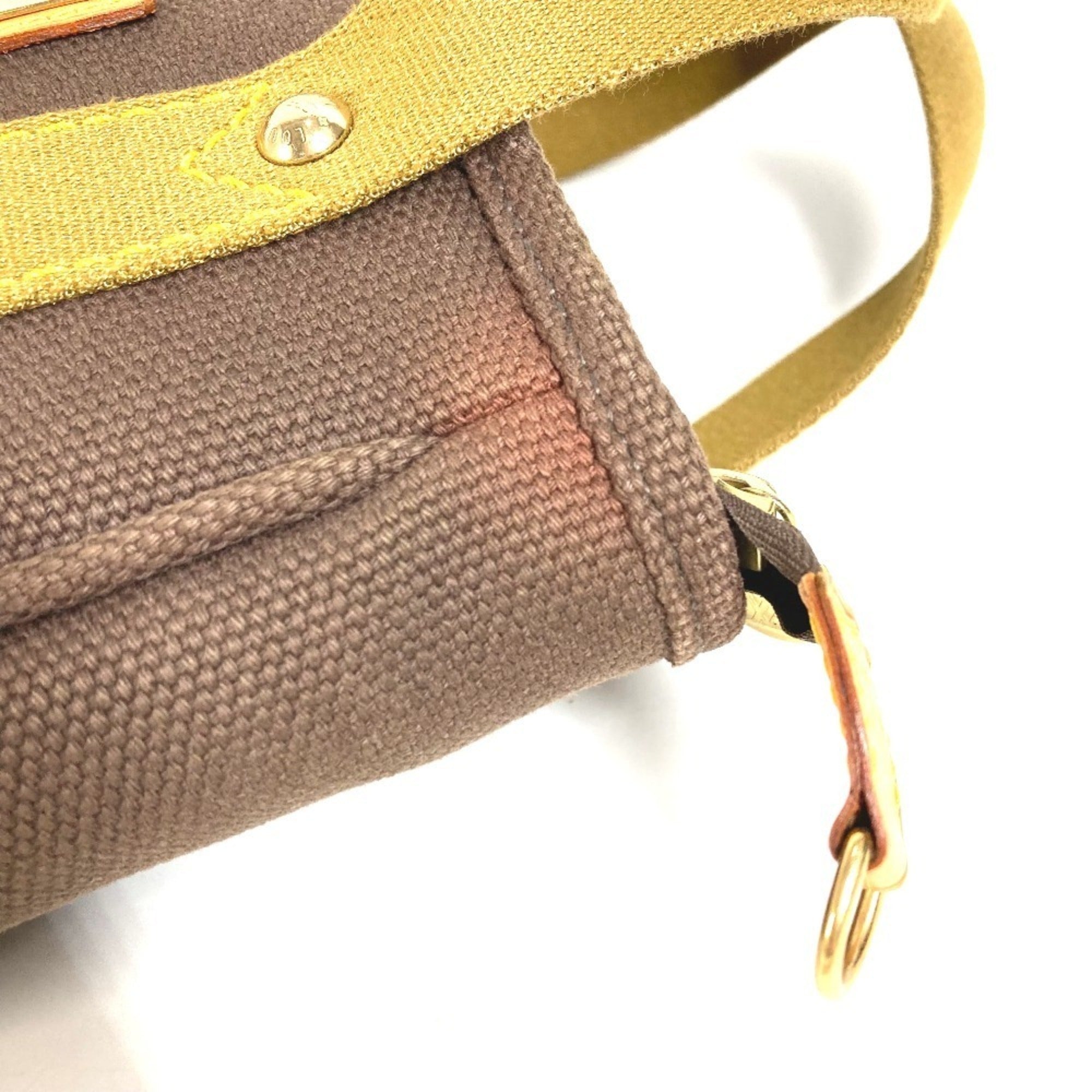 Louis Vuitton Brown Canvas Tote Bag (Pre-Owned)