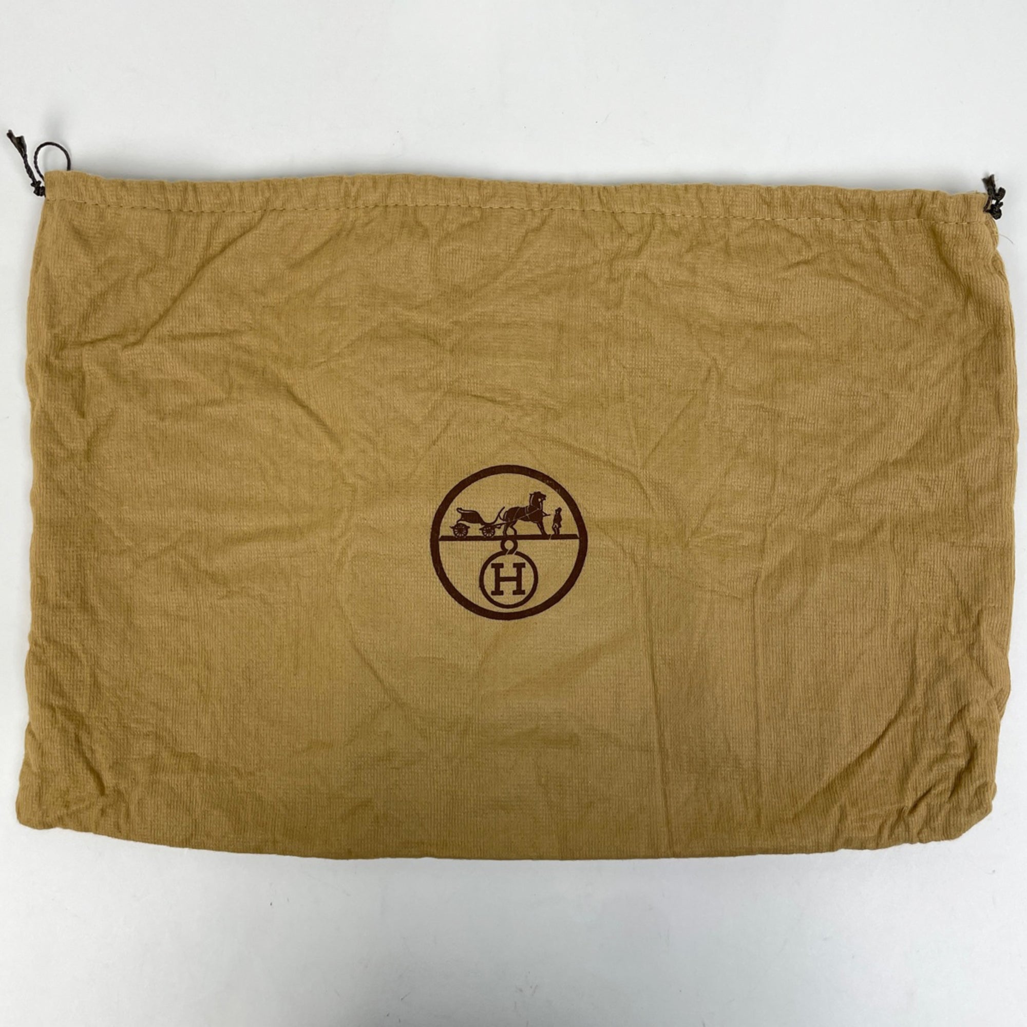 Hermes Navy Box Calf Leather Clutch Bag (Pre-Owned)