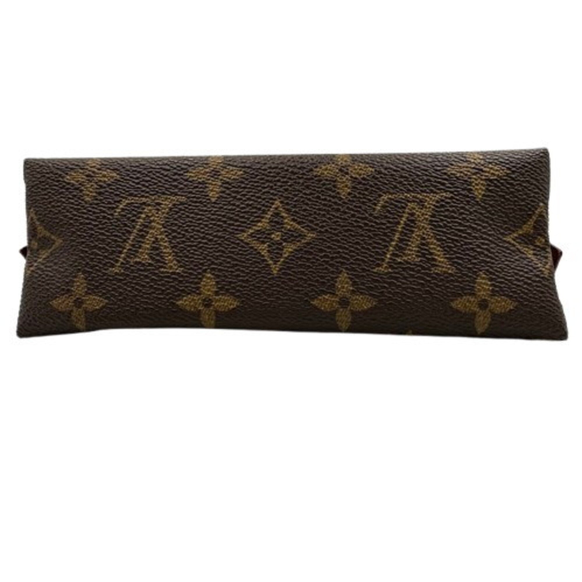 Louis Vuitton Brown Pvc Pochette Pouch (Pre-Owned)