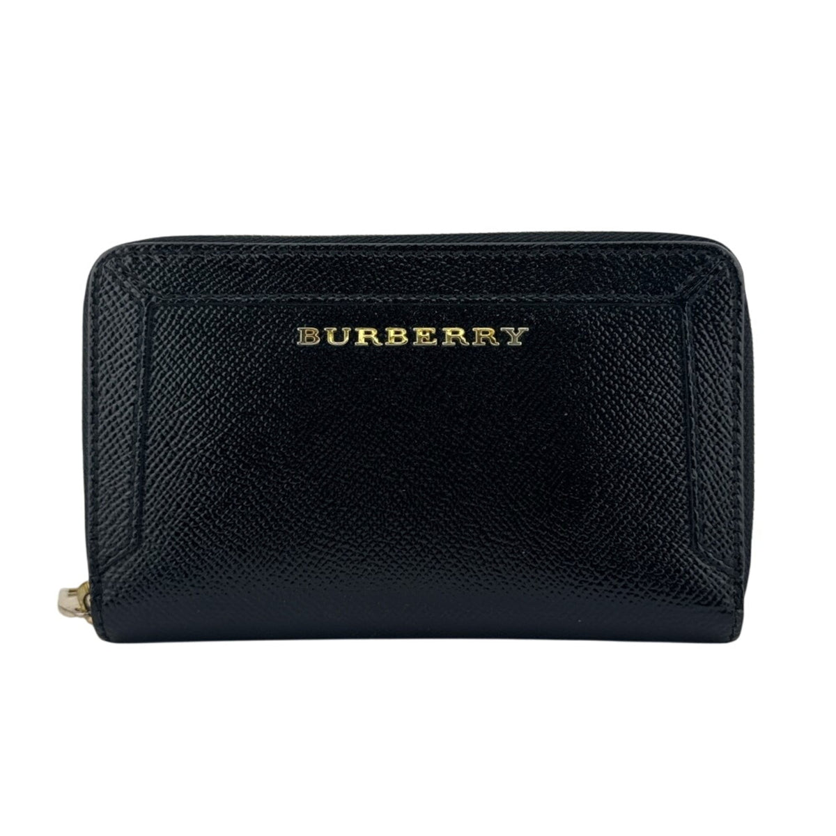 Burberry Black Leather Wallet (Bi-Fold) (Pre-Owned)