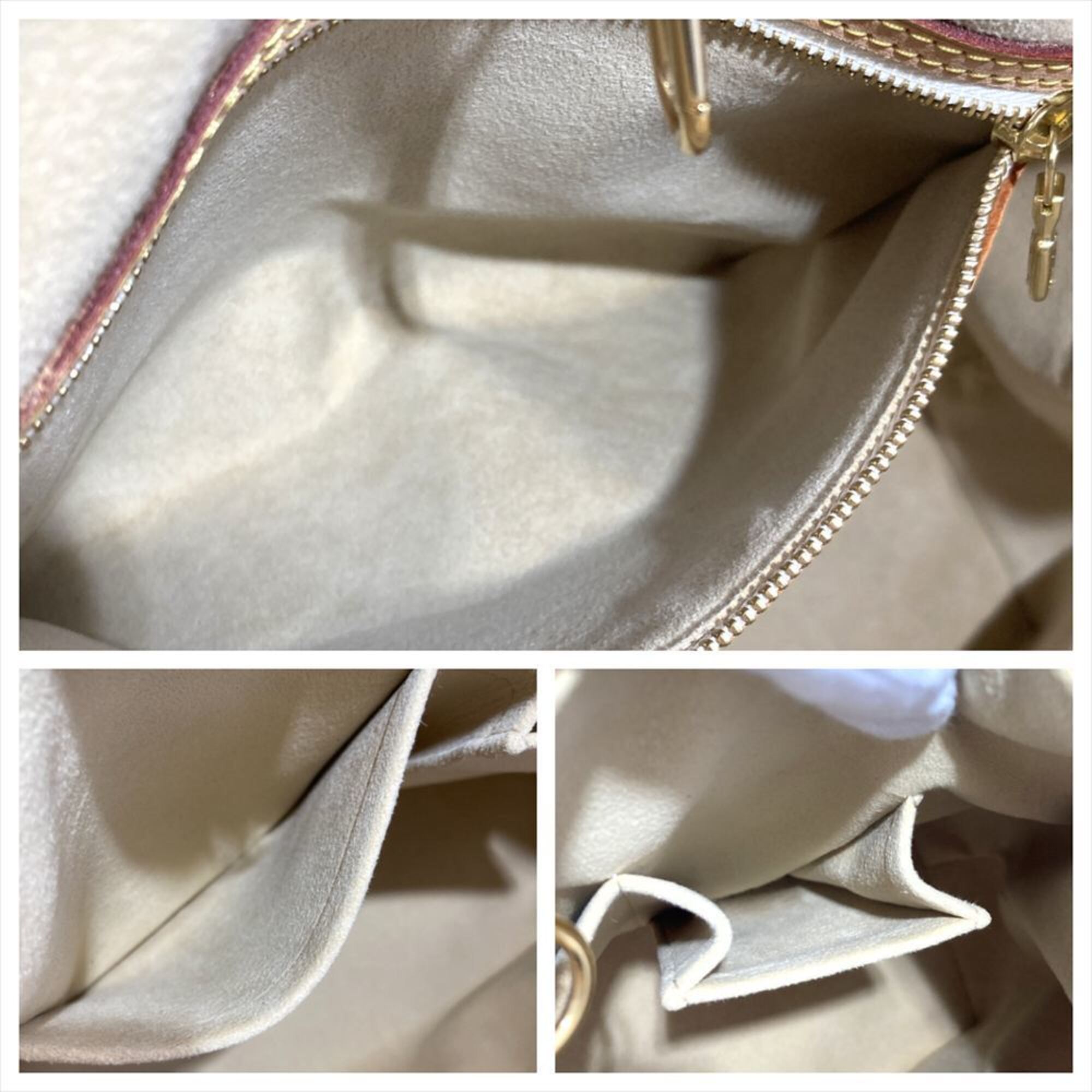 Louis Vuitton Damier Azur White Damier Azur Handbag Tote Bag (Pre-Owned)