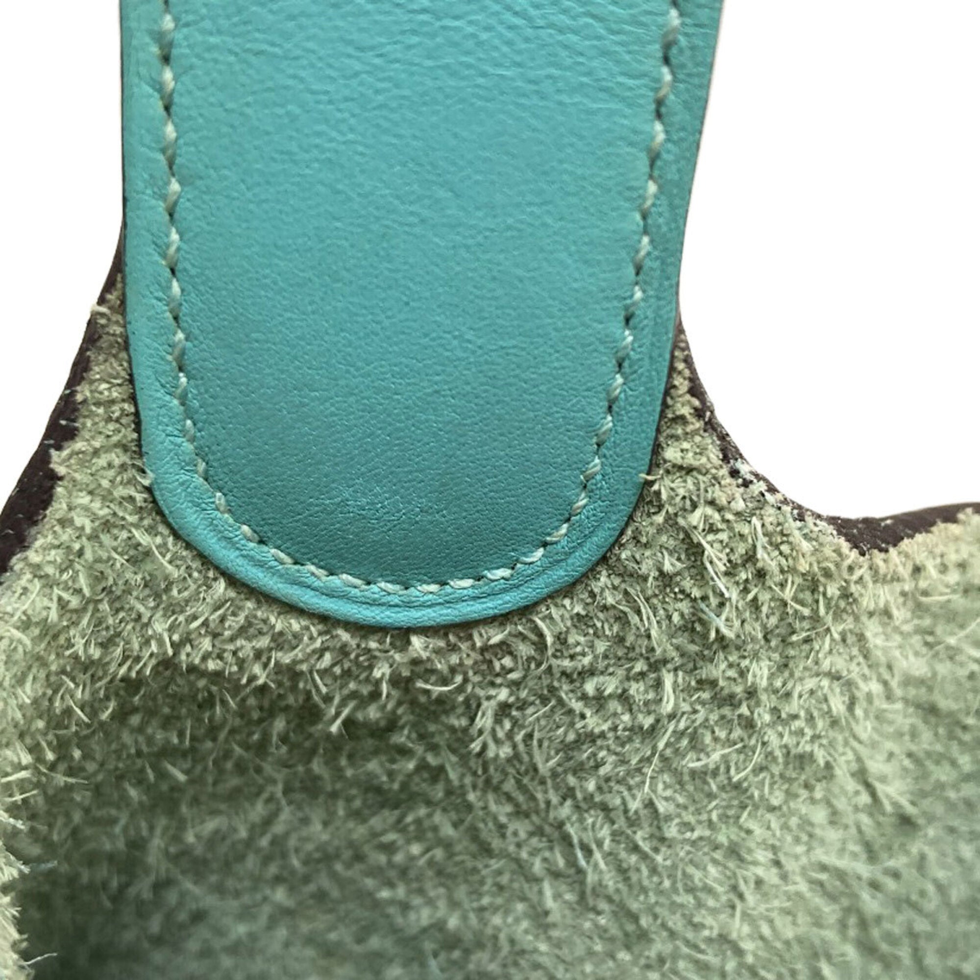 Hermes Blue Atoll Handbag (Pre-Owned)