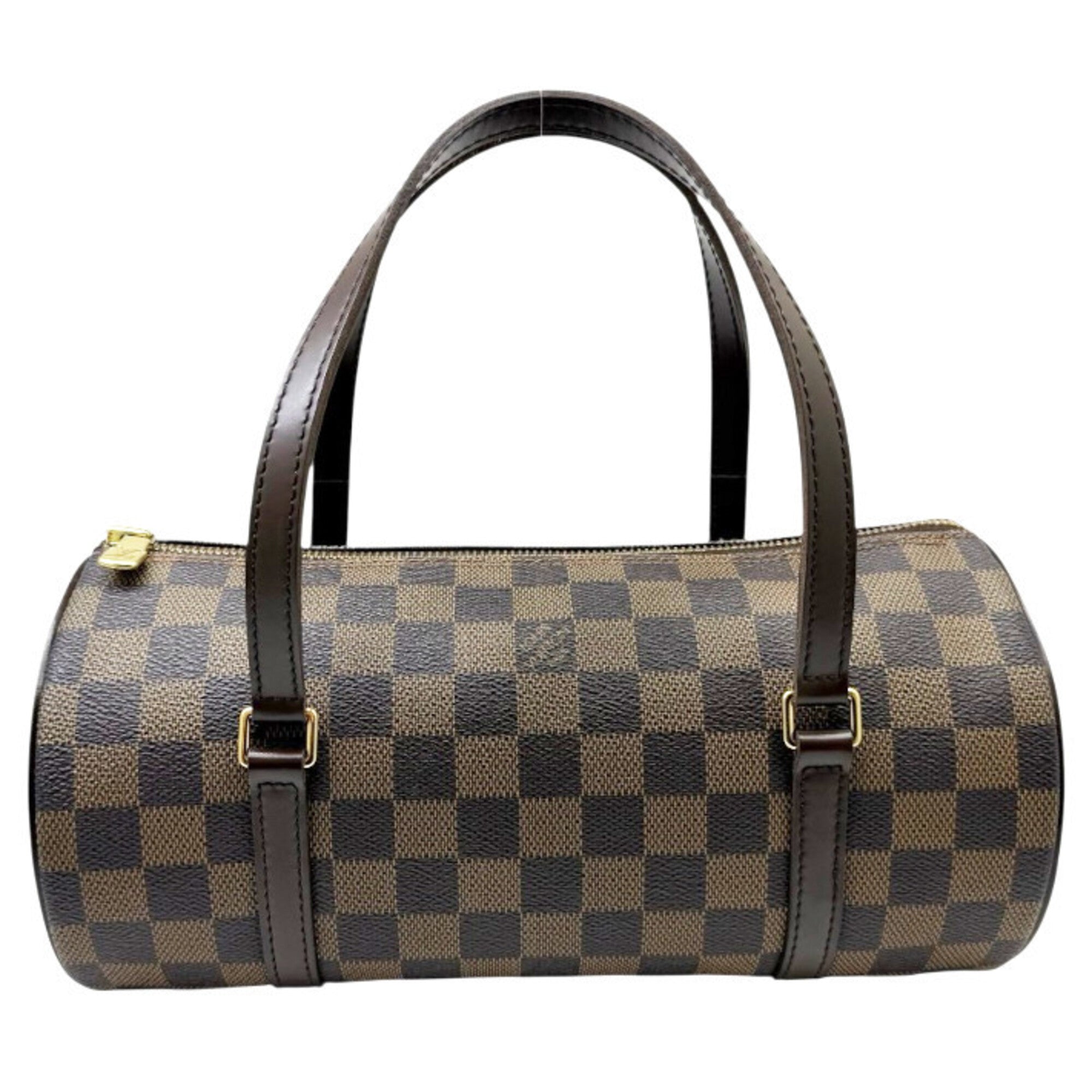 Louis Vuitton Damier Brown Damier Canvas Damier Canvas Boston Bag Handbag (Pre-Owned)
