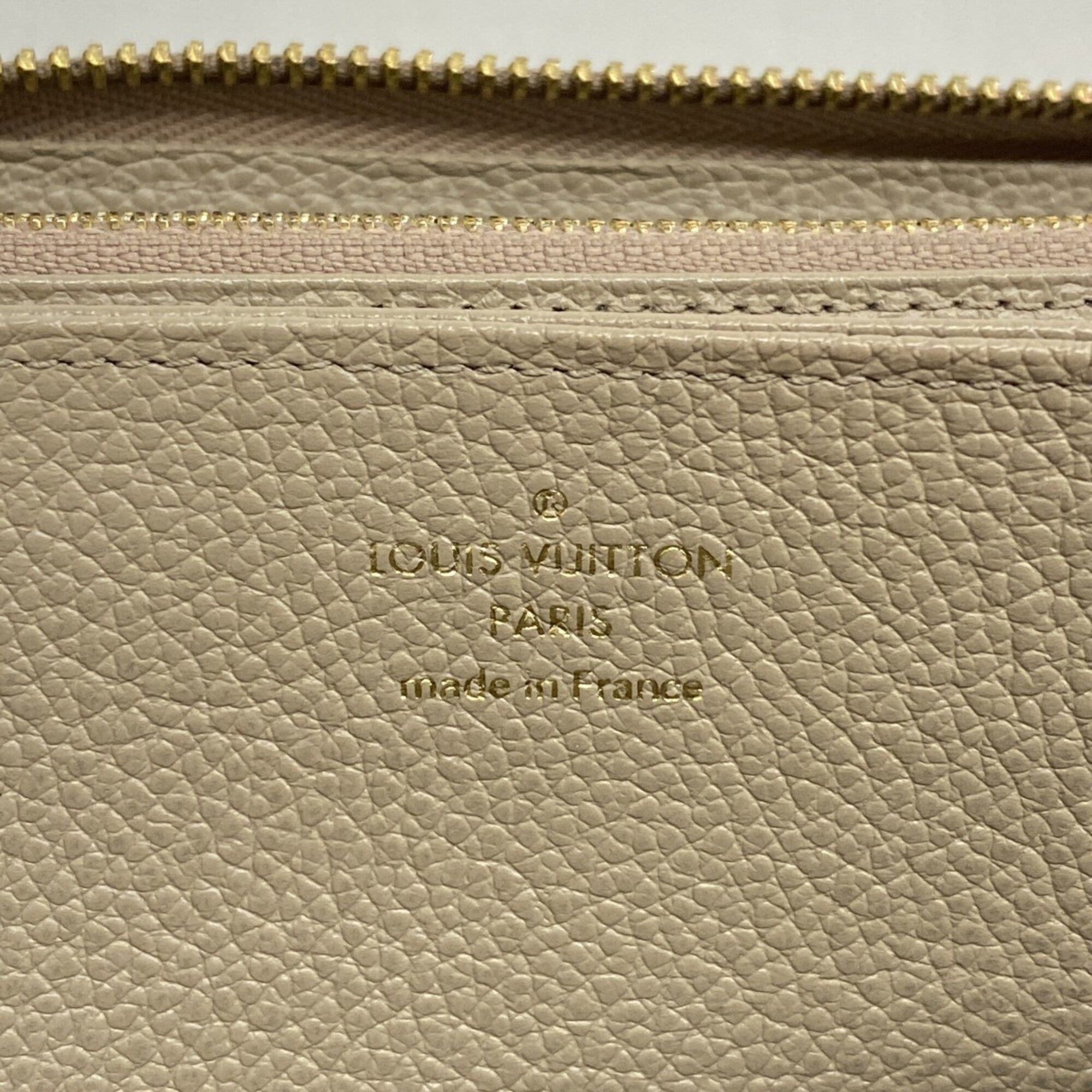Louis Vuitton Cream Tourterelle Long Wallet (Bi-Fold) (Pre-Owned)