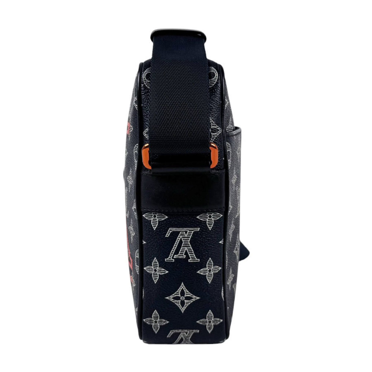Louis Vuitton Navy Pvc Shoulder Bag (Pre-Owned)
