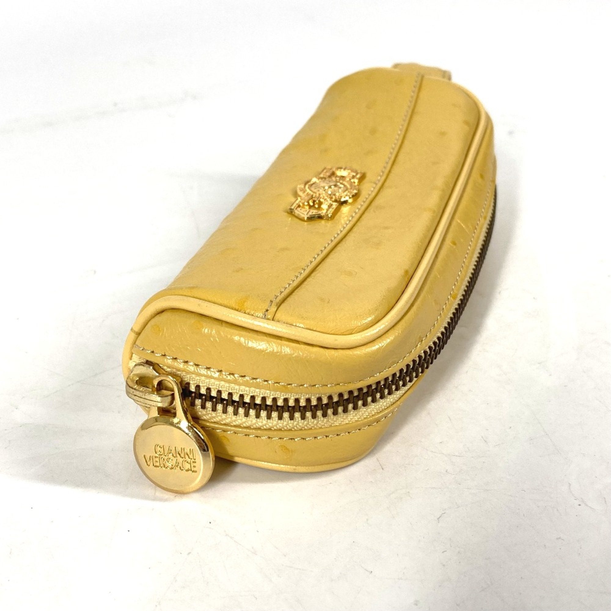 Versace Yellow Other Pouch (Pre-Owned)