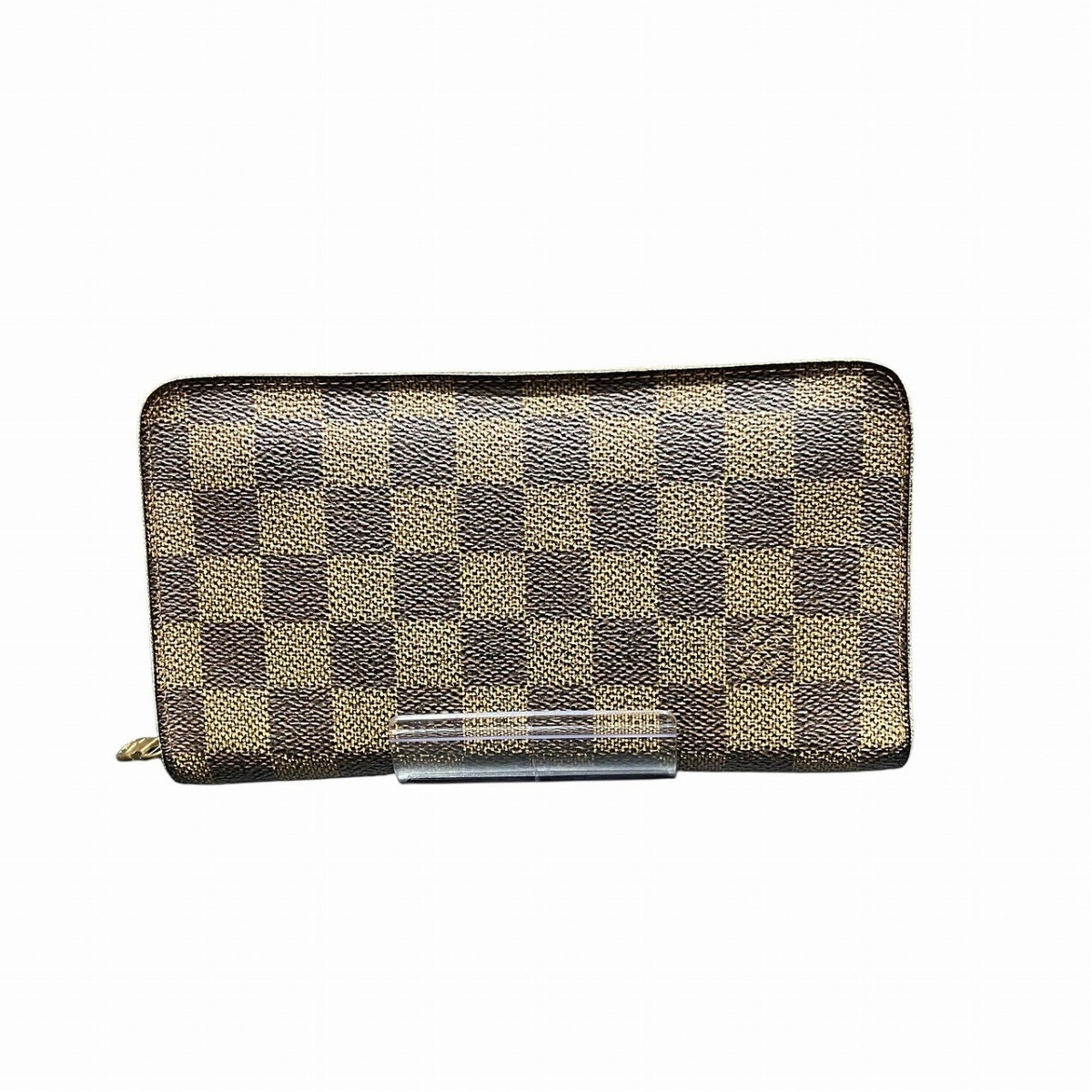 Louis Vuitton Damier Brown Long Wallet (Bi-Fold) (Pre-Owned)