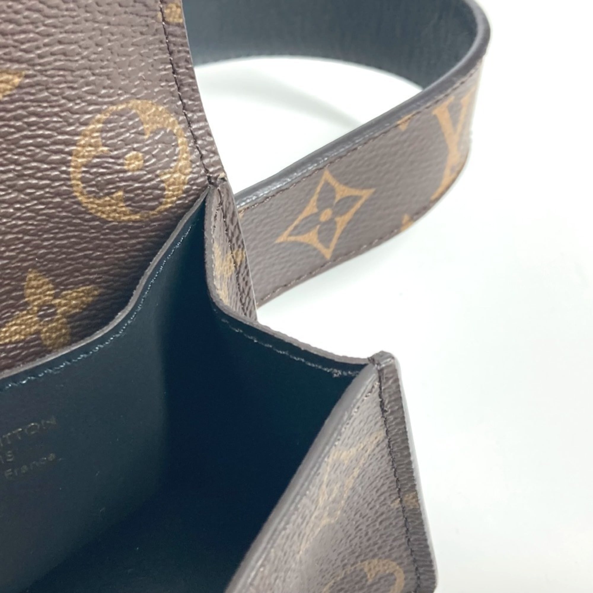 Louis Vuitton Brown Monogram Canvas Pouch Sling Bag (Pre-Owned)