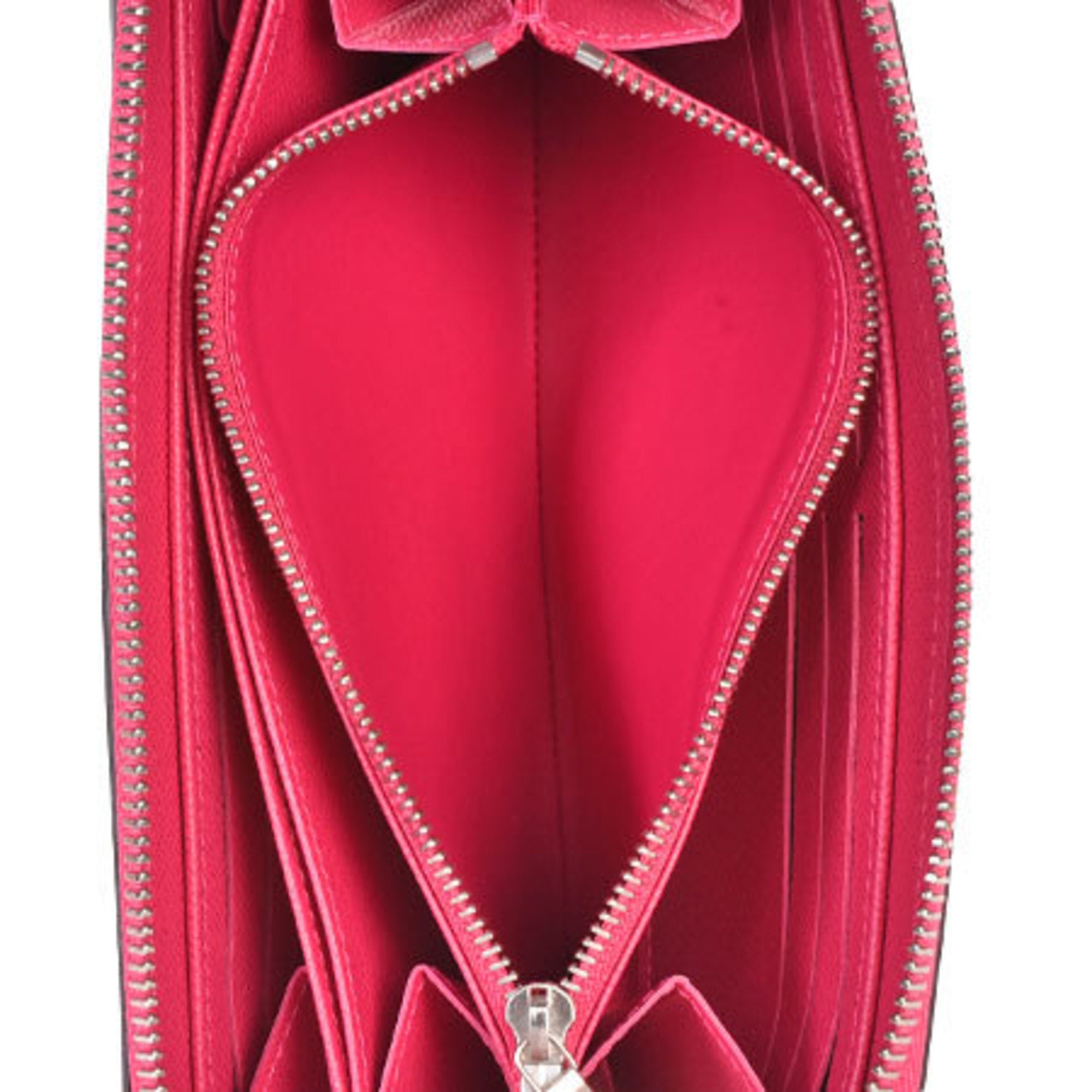 Louis Vuitton Epi Pink Epi Leather Long Wallet (Bi-Fold) (Pre-Owned)