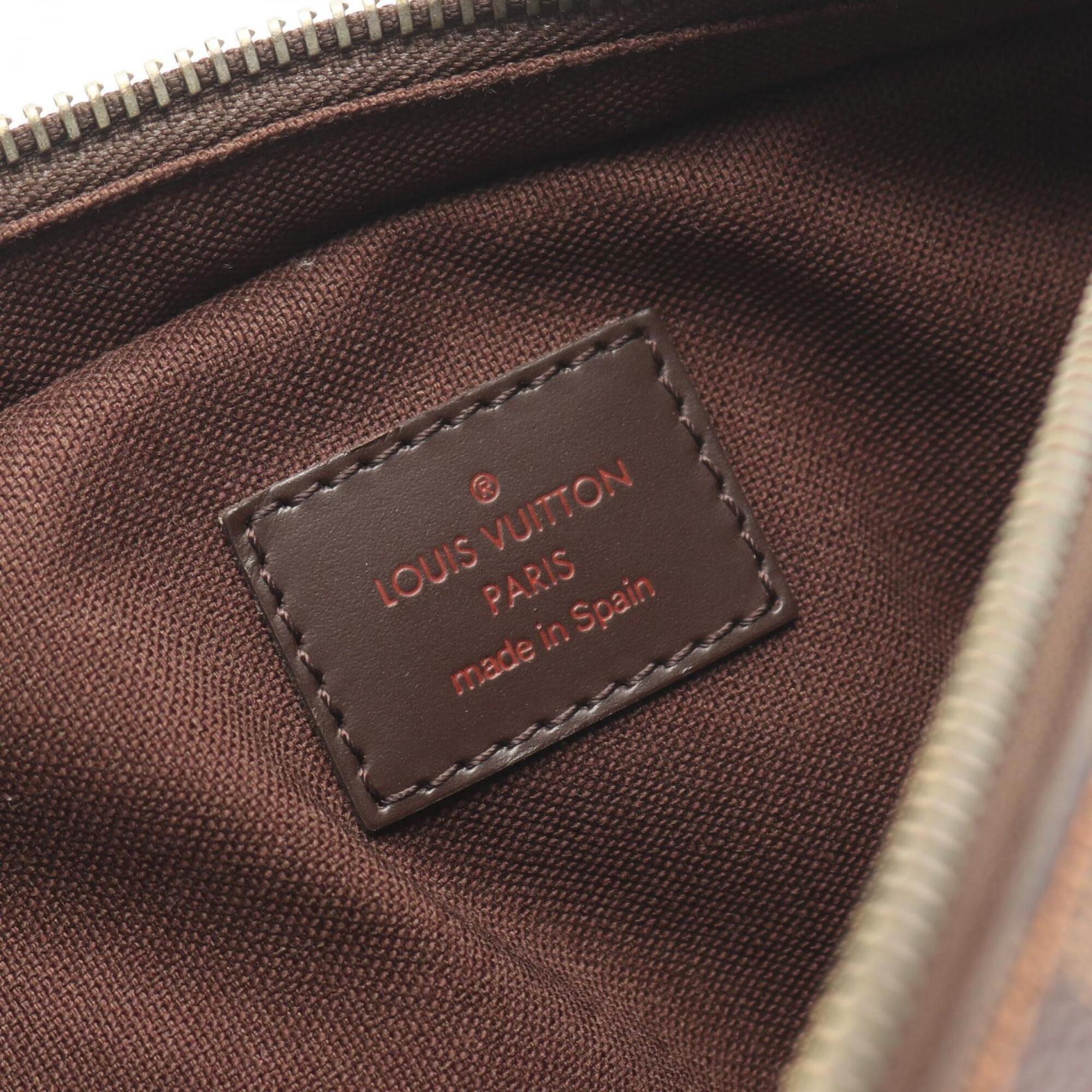 Louis Vuitton Brown Damier Canvas Coated Canvas Fanny Pack Sling Bag (Pre-Owned)