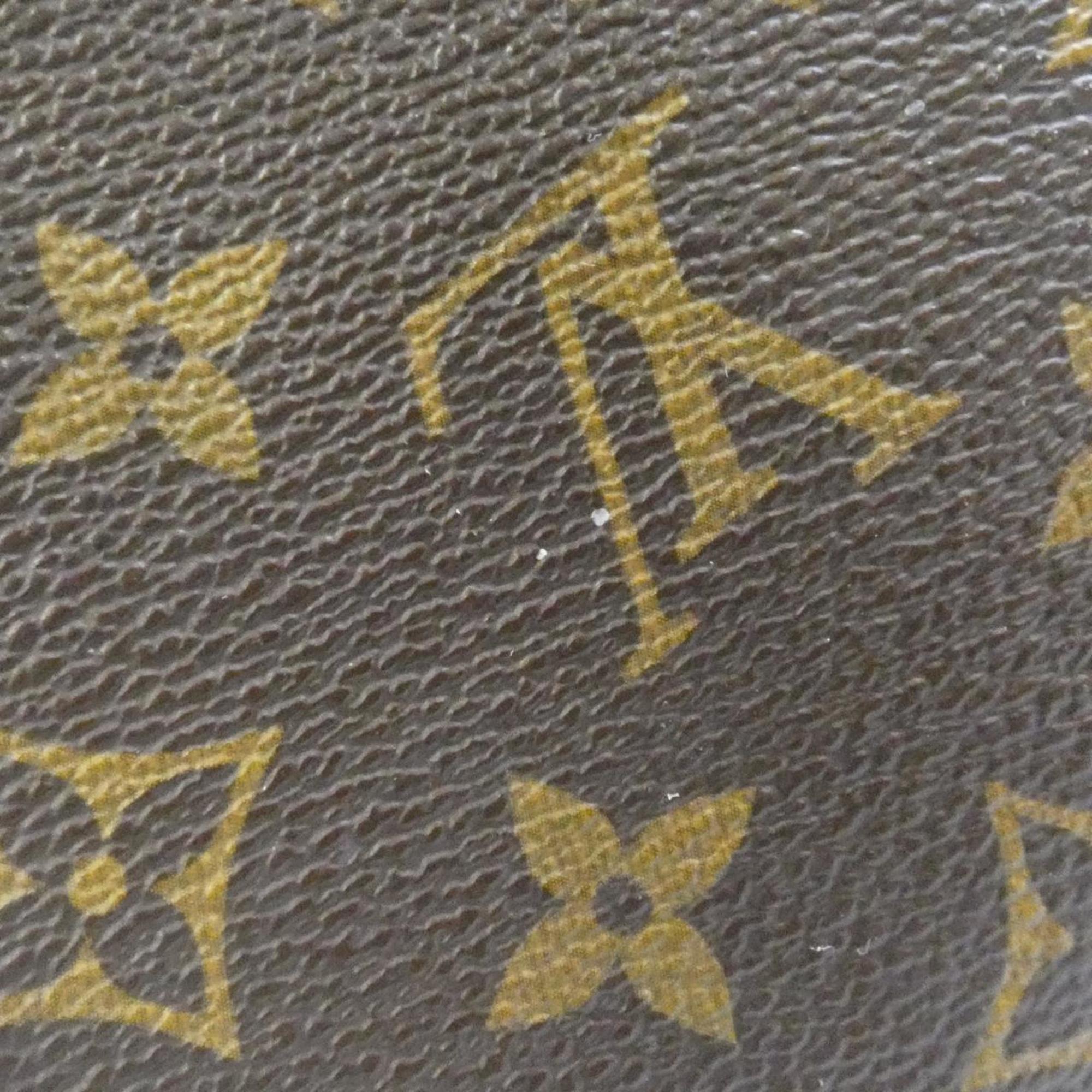 Louis Vuitton Brown Coated Canvas Shoulder Bag (Pre-Owned)