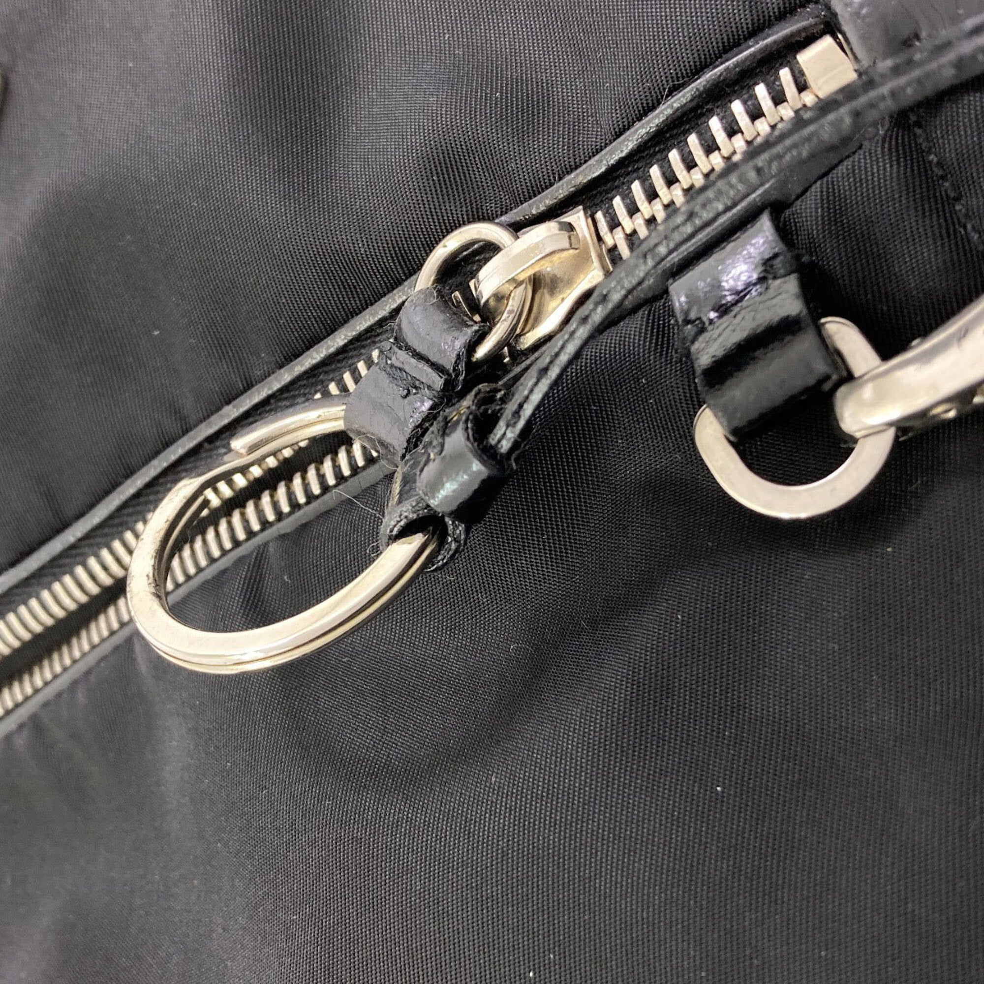 Prada Black Nylon Handbag (Pre-Owned)