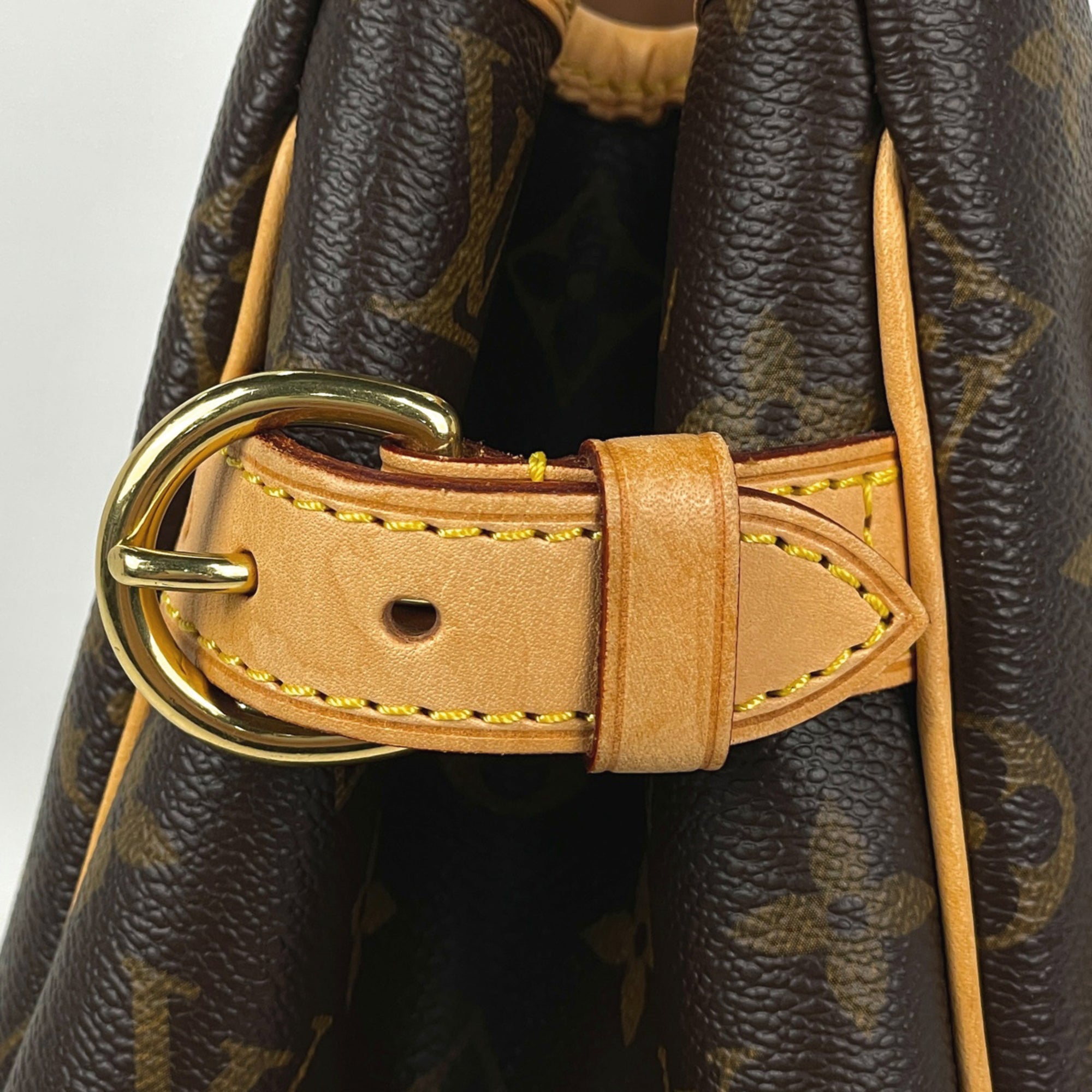 Louis Vuitton Brown Monogram Handbag Tote Bag (Pre-Owned)