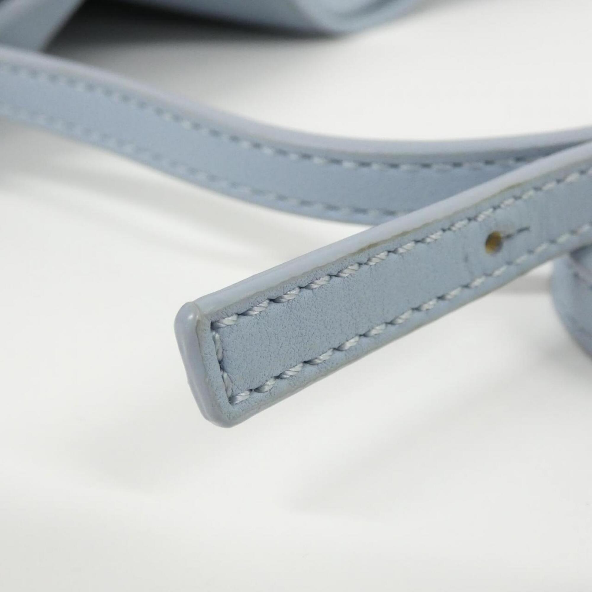 Loewe Light Blue Leather Handbag (Pre-Owned)