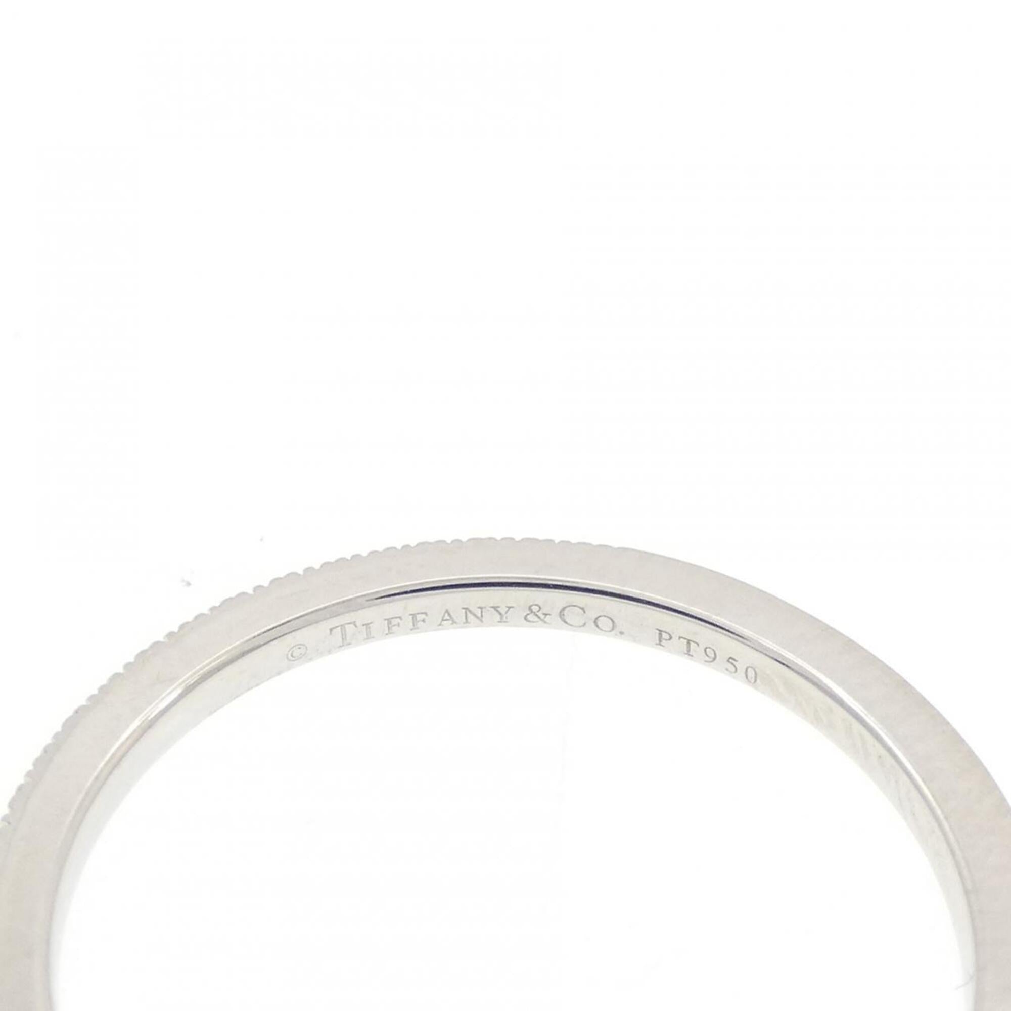 Tiffany Platinum 950 Band Ring (Pre-Owned)