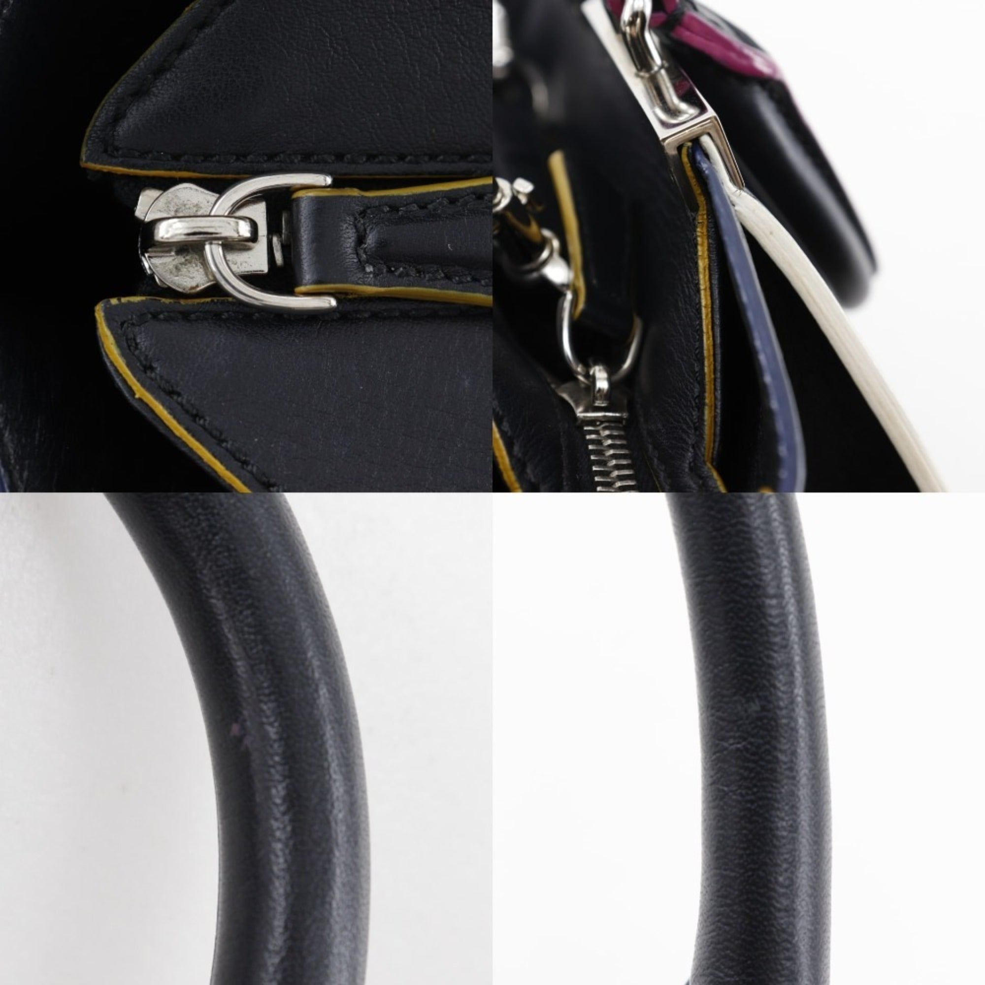 Fendi Black Leather Handbag (Pre-Owned)