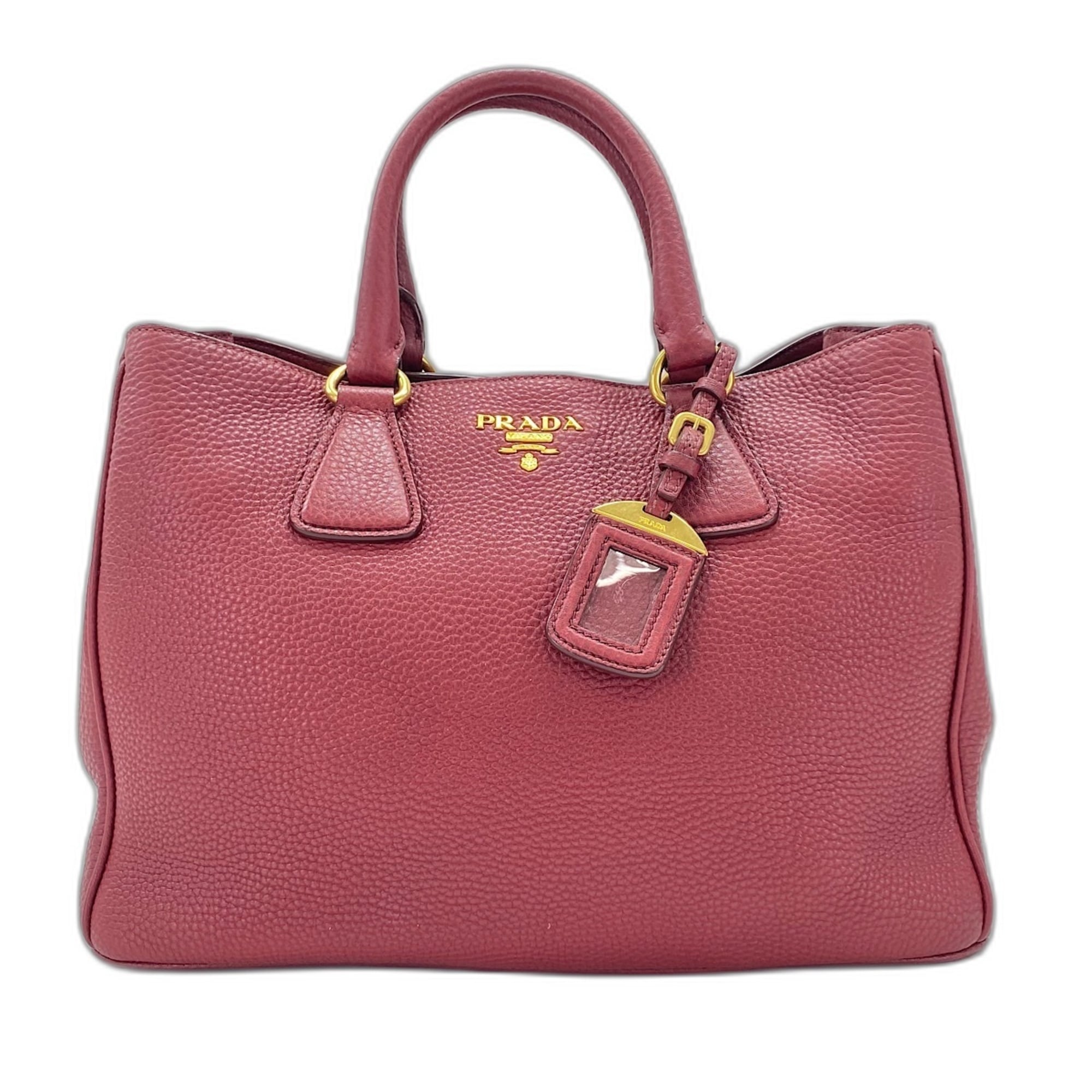 Prada Red Color Handbag (Pre-Owned)
