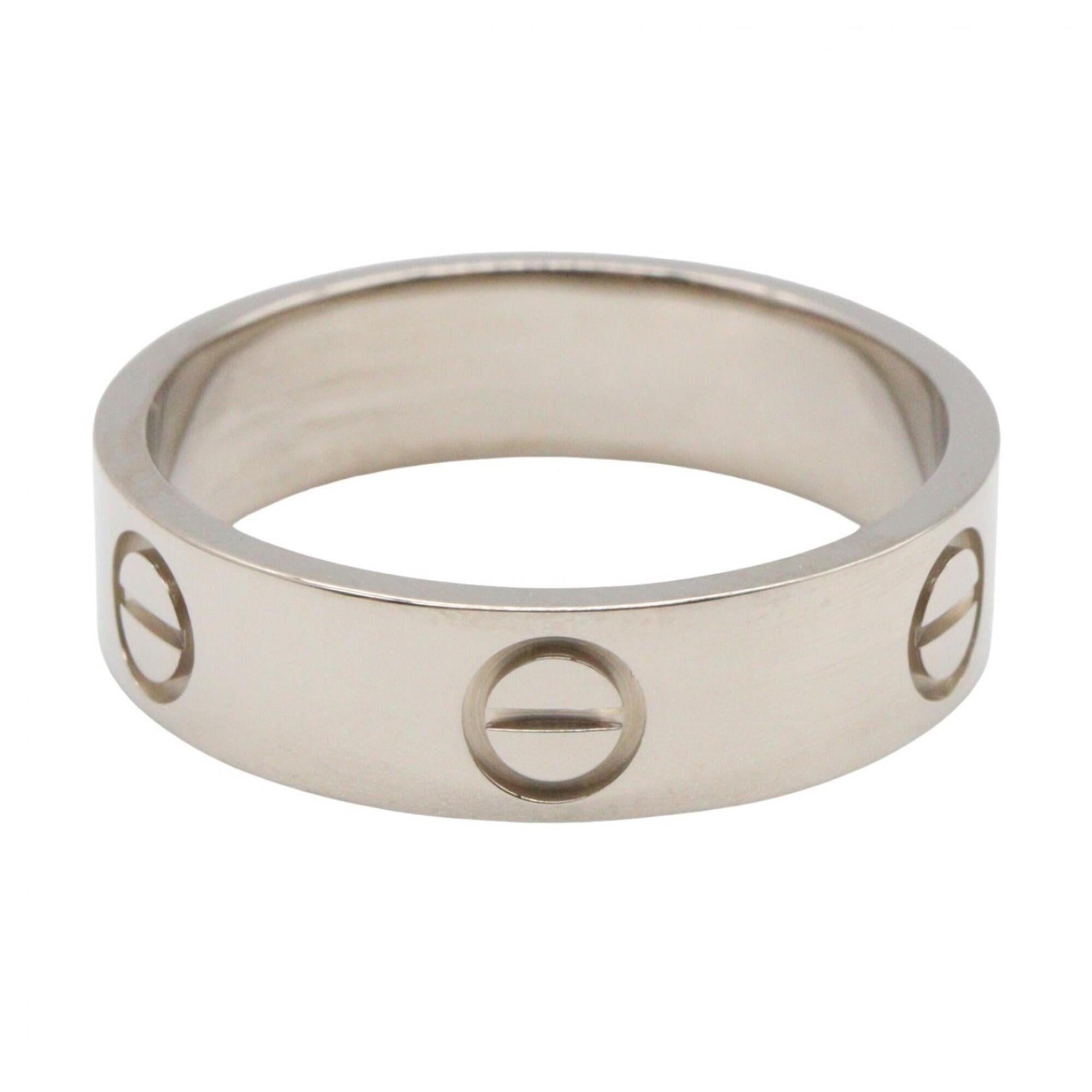 Cartier Silver White Gold (18K) Band Ring (Pre-Owned)