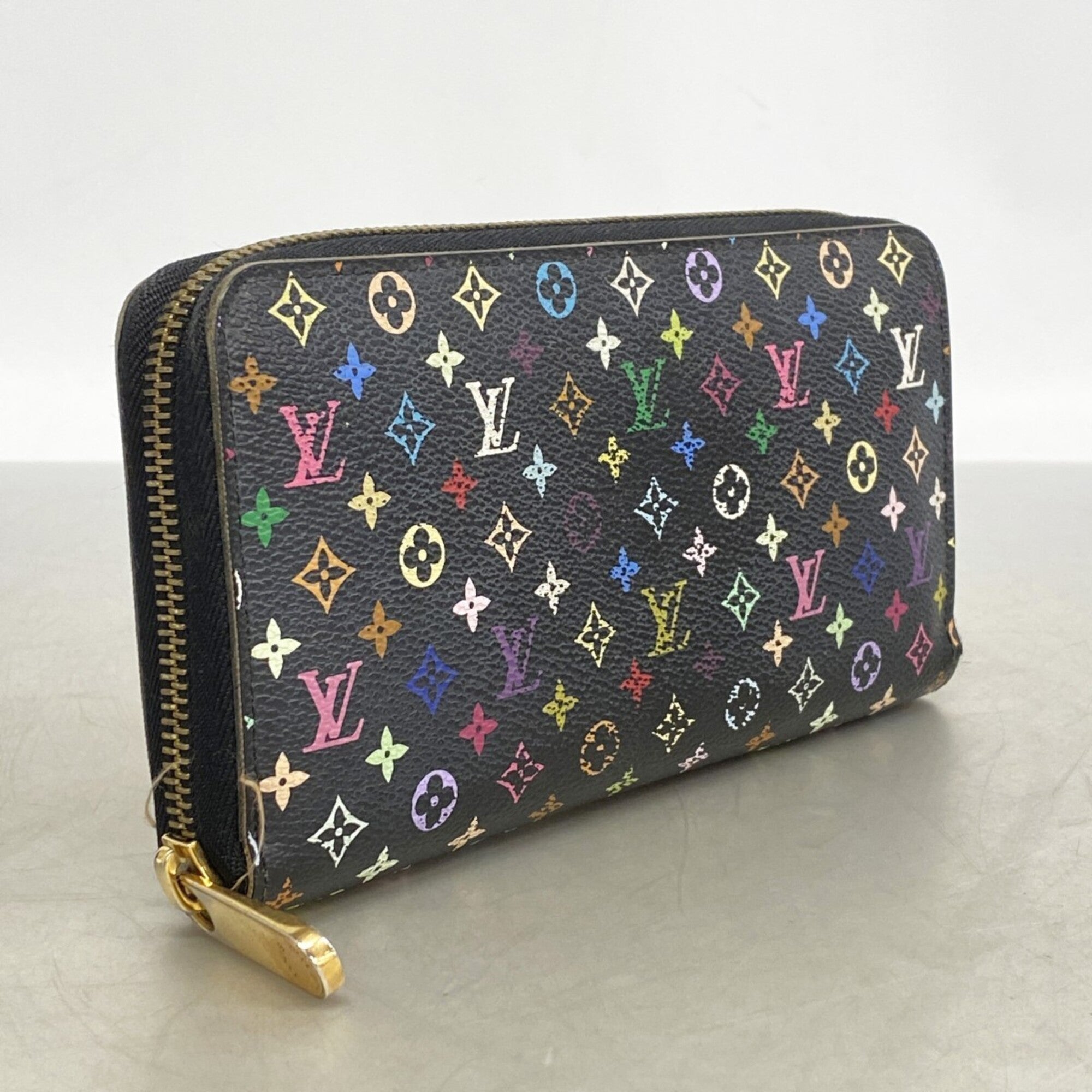Louis Vuitton Noir Pistache Long Wallet (Bi-Fold) (Pre-Owned)