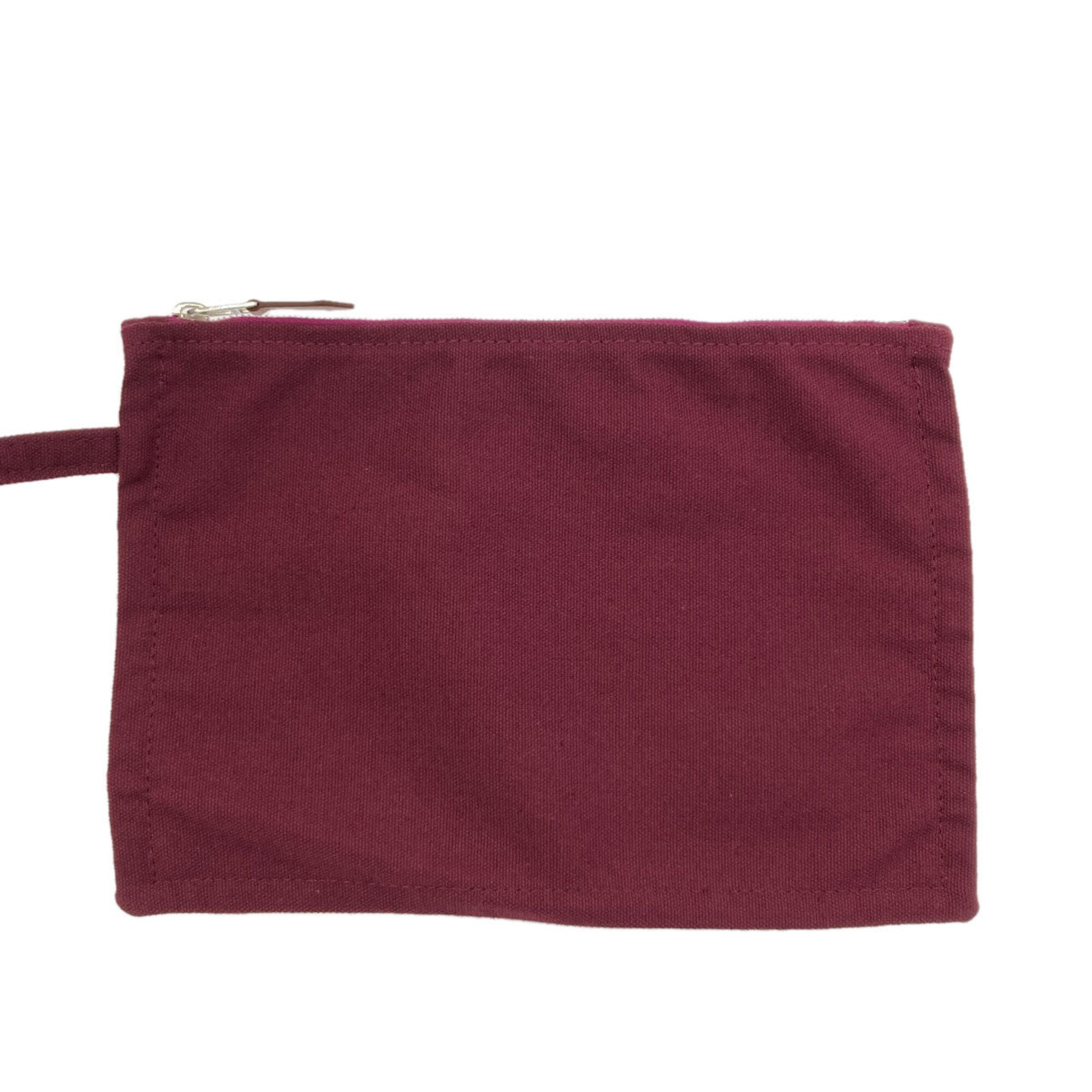 Hermes Pink Canvas Tote Bag (Pre-Owned)