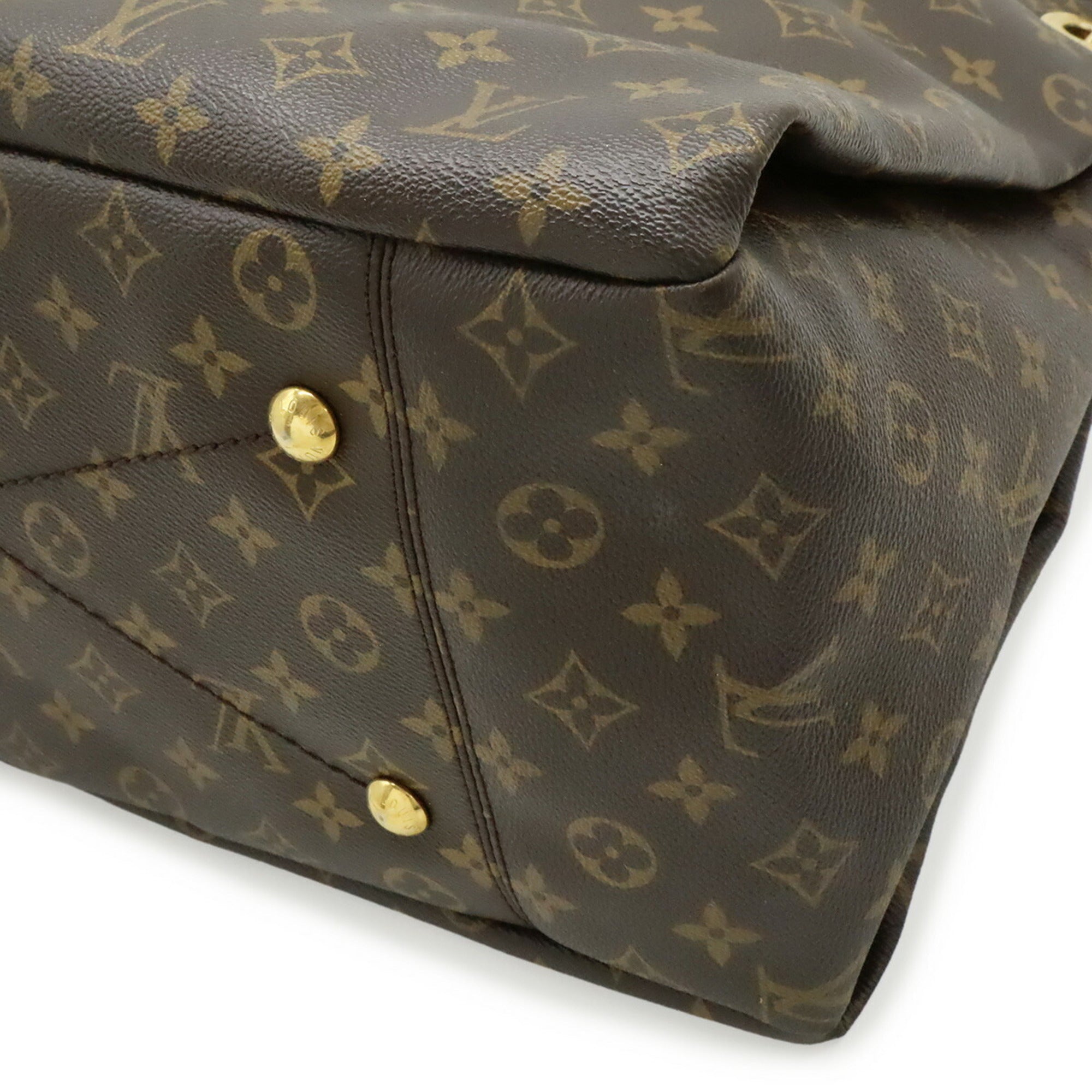 Louis Vuitton Brown Monogram Monogram Canvas Pvc Shoulder Bag Tote Bag (Pre-Owned)
