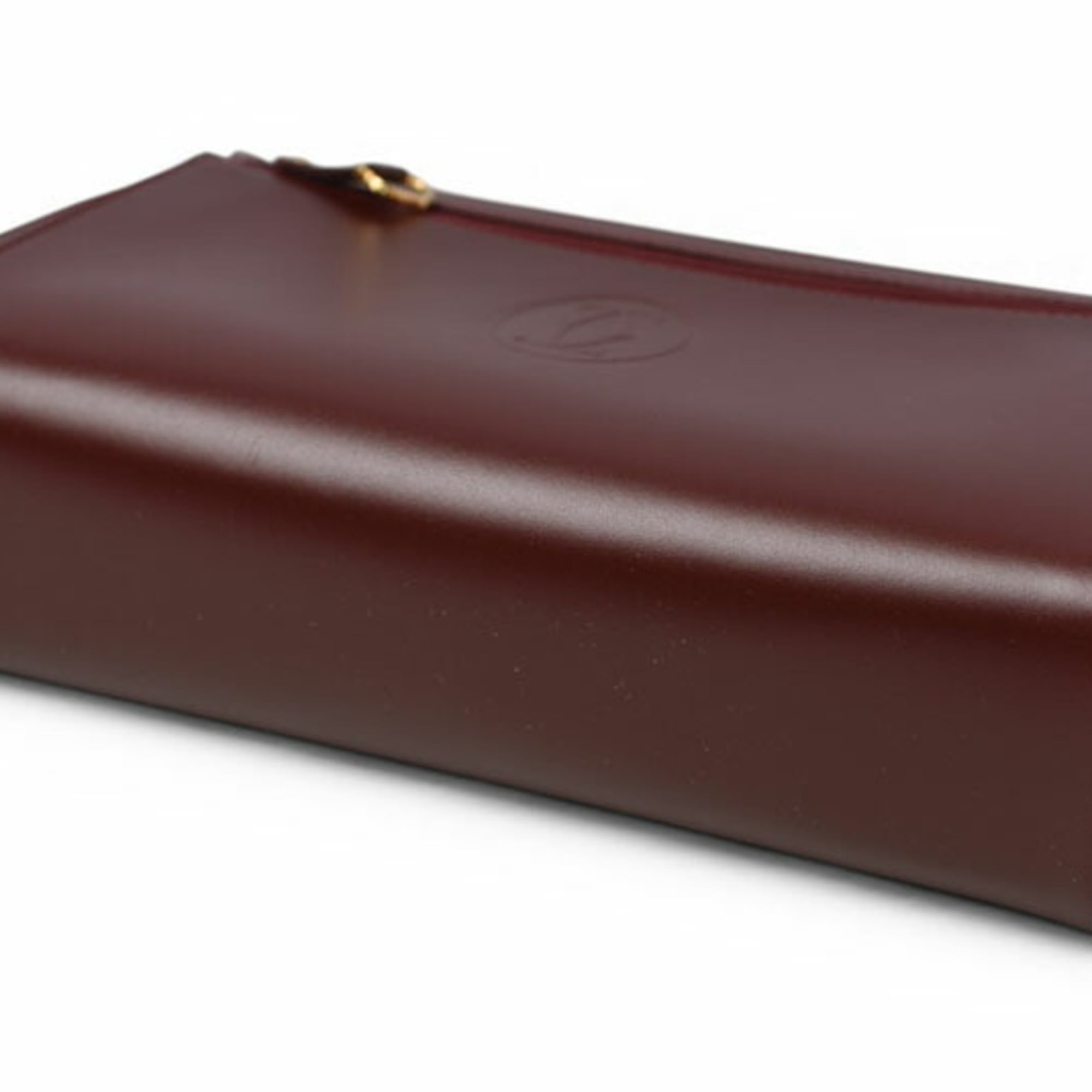 Cartier Must Bordeaux Clutch Bag (Pre-Owned)