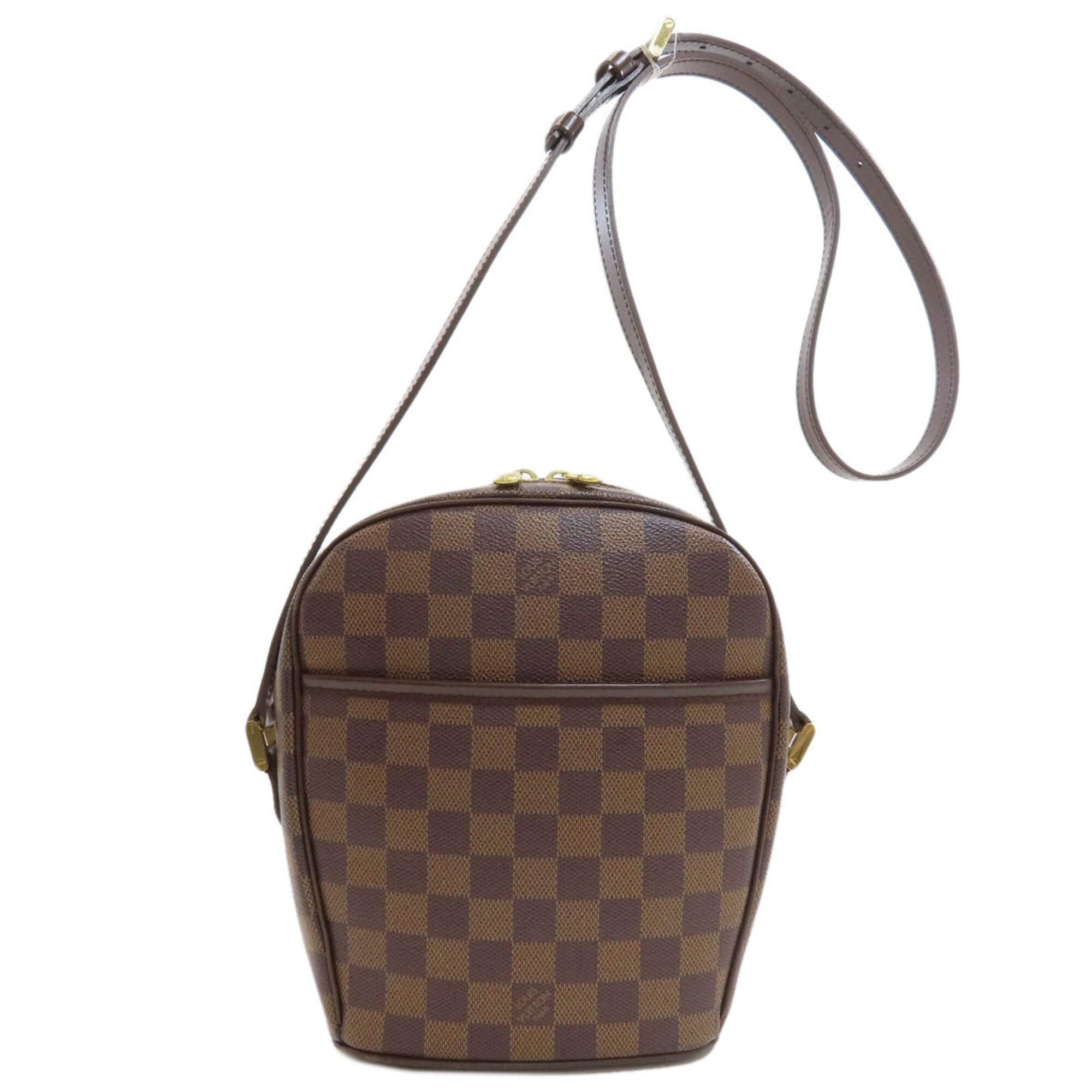 Louis Vuitton Damier Damier Canvas Ebene Damier Canvas Shoulder Bag (Pre-Owned)