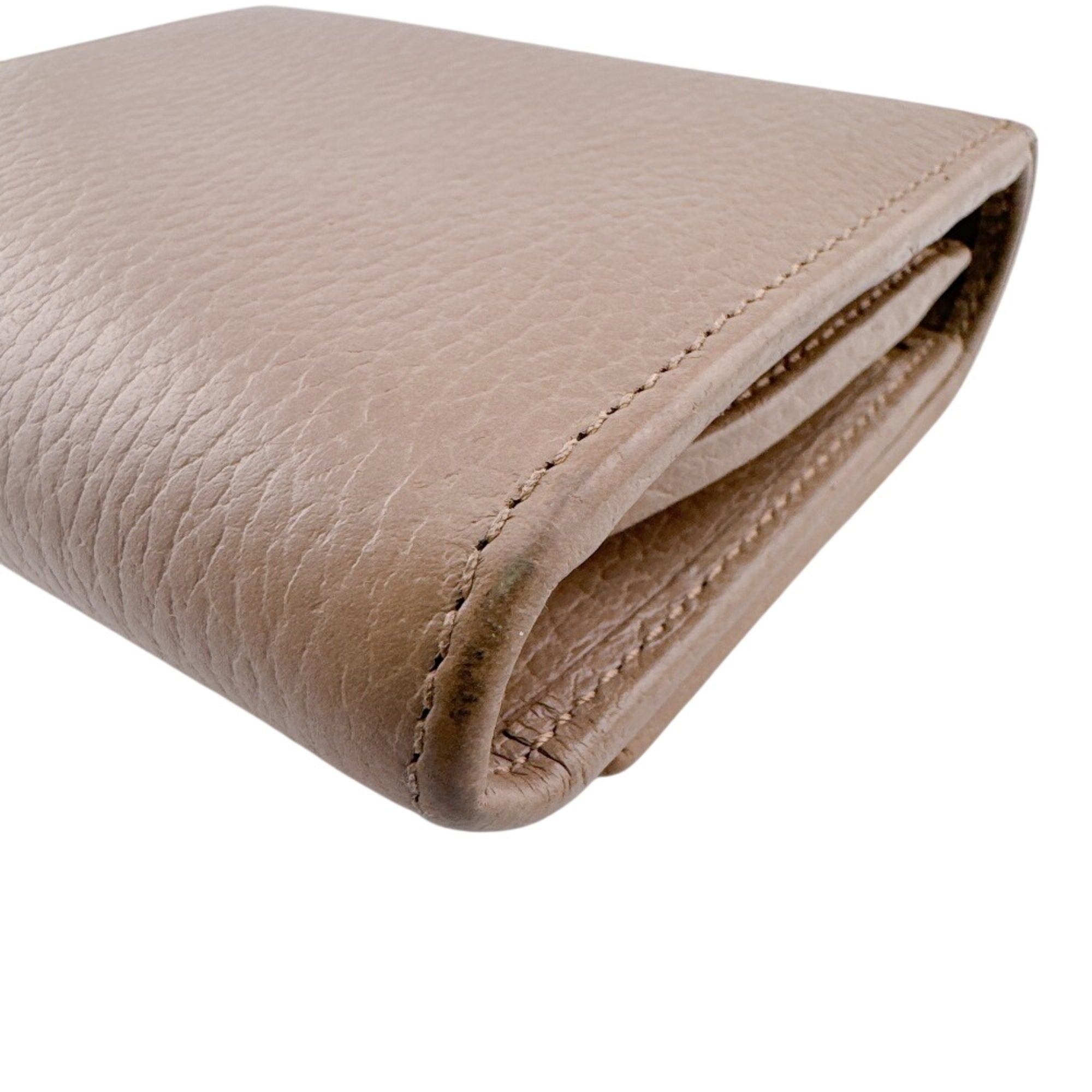 Gucci Brown Leather Wallet (Bi-Fold) (Pre-Owned)