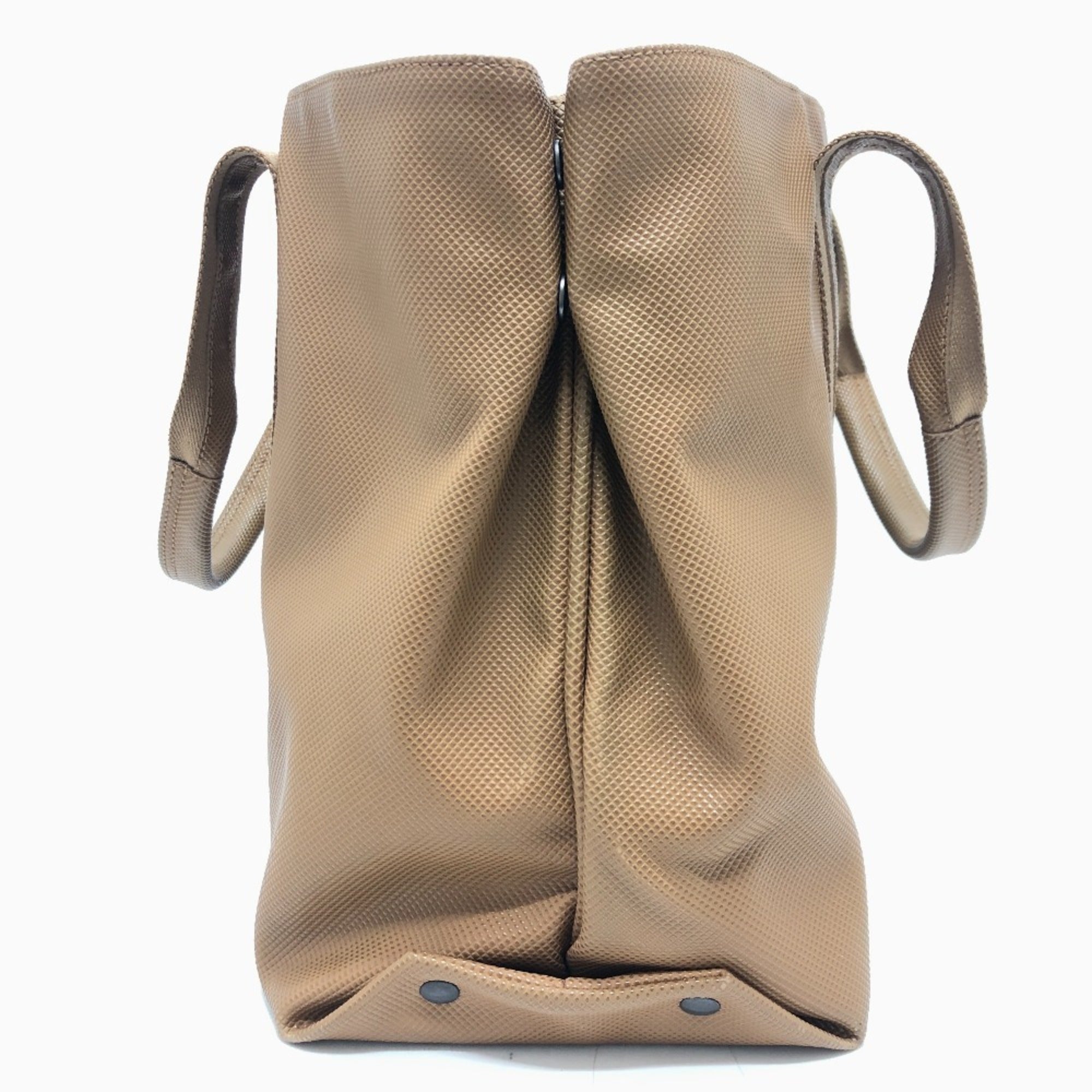 Bottega Veneta Brown Pvc Handbag Tote Bag (Pre-Owned)