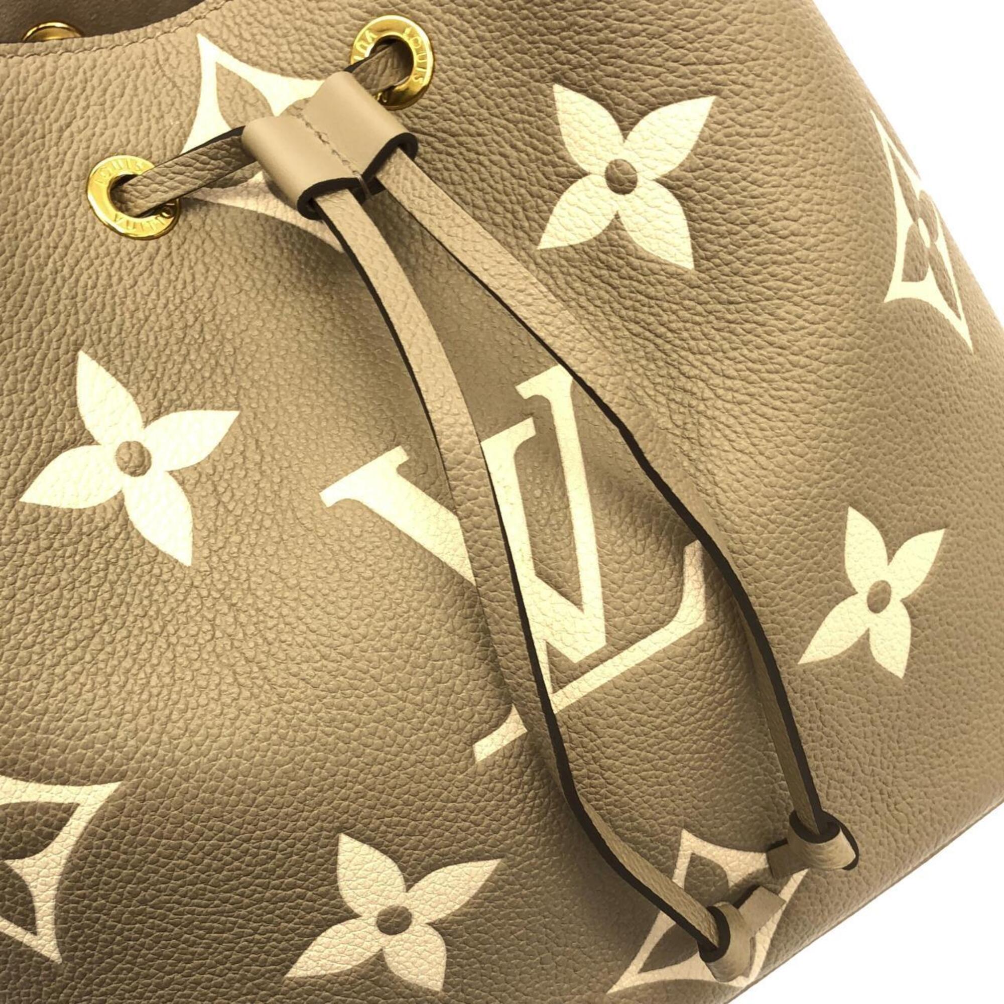 Louis Vuitton Tourterelle Leather Shoulder Bag (Pre-Owned)