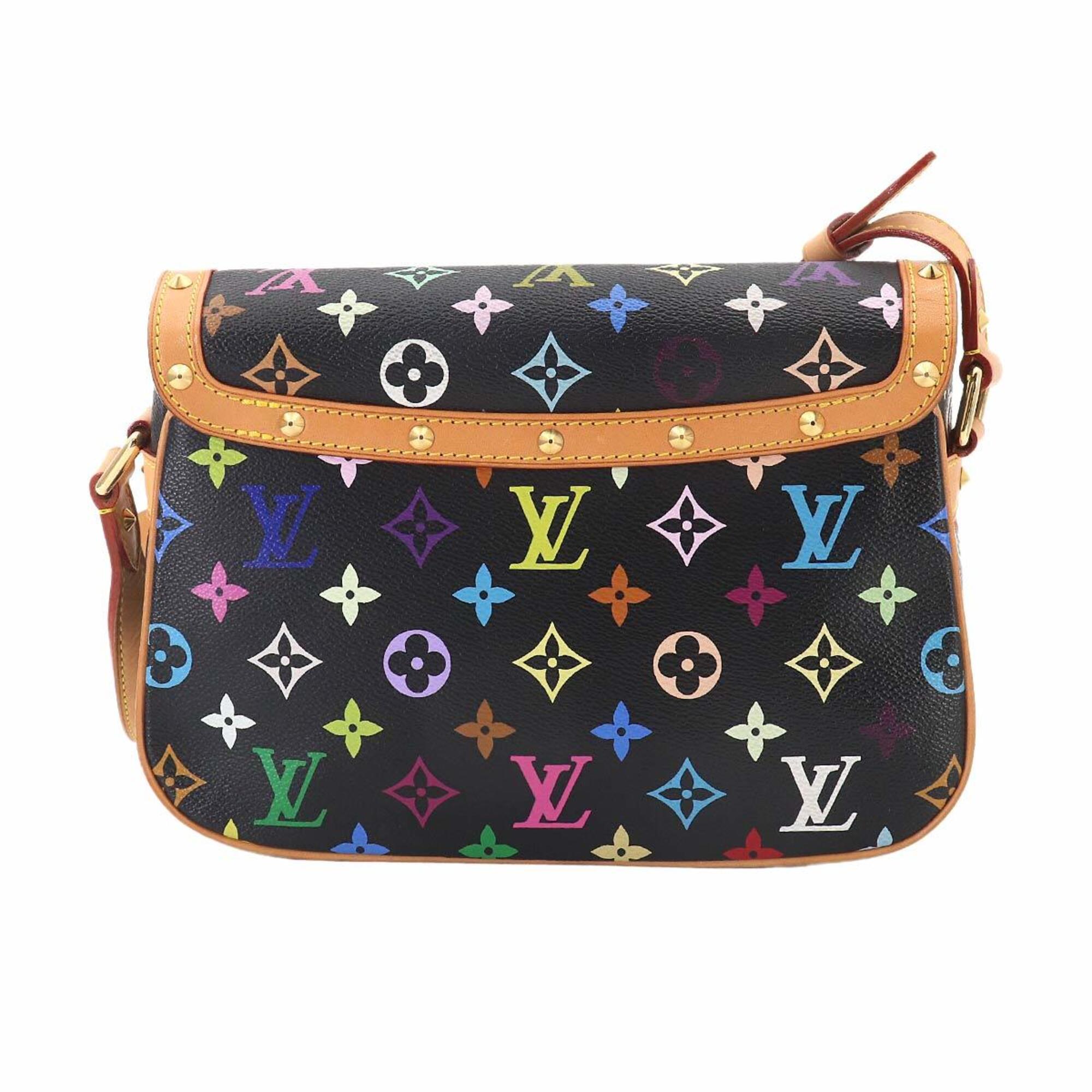 Louis Vuitton Multi-Color Noir Monogram Multicolore Shoulder Bag (Pre-Owned)