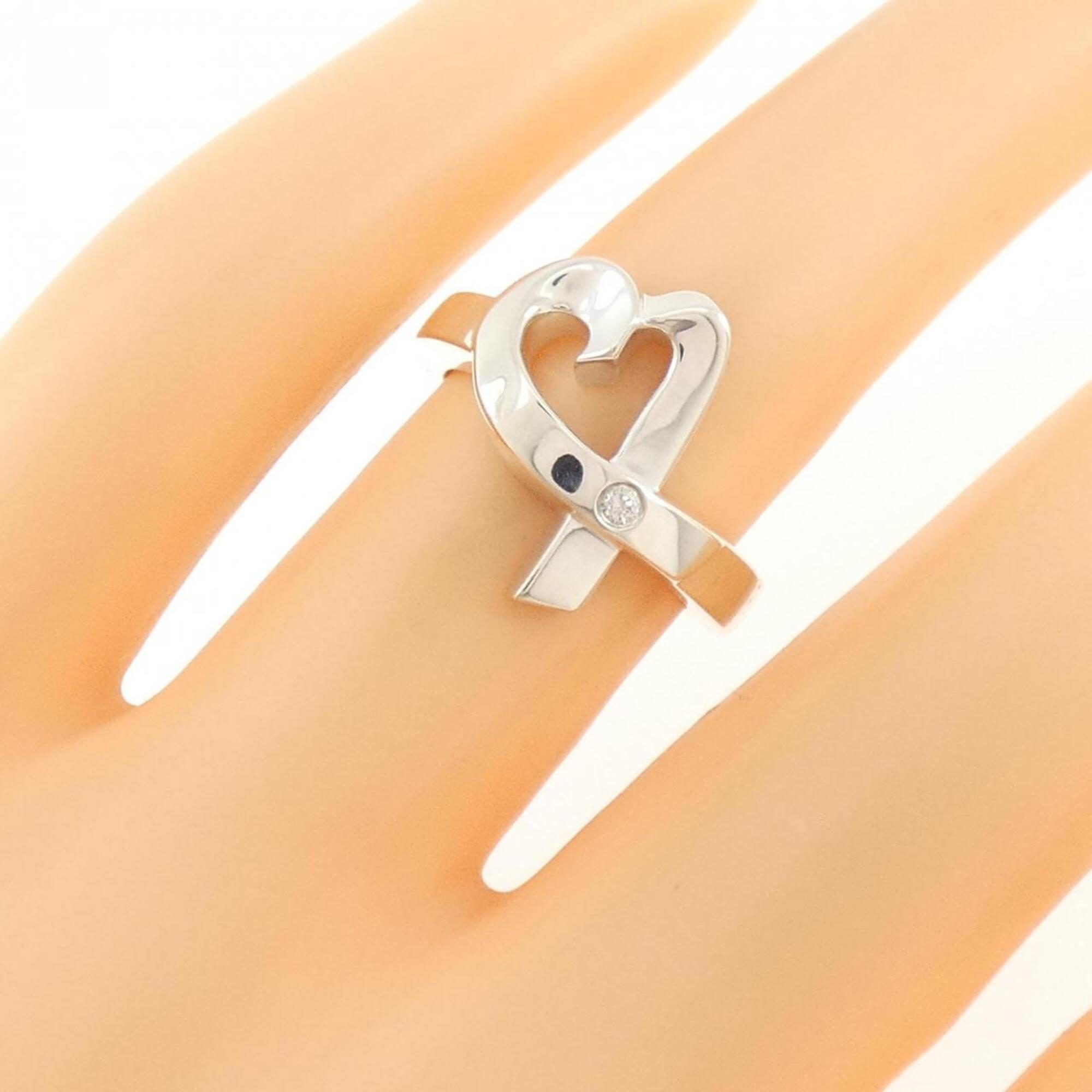 Tiffany Silver 925 Band Ring (Pre-Owned)