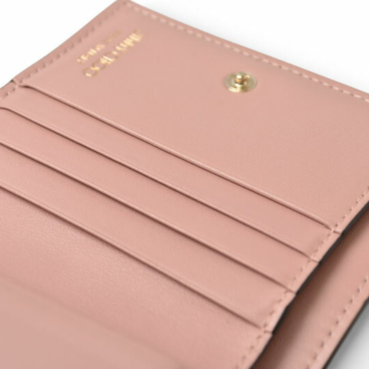 Jimmy Choo Pink Leather Wallet (Bi-Fold) (Pre-Owned)