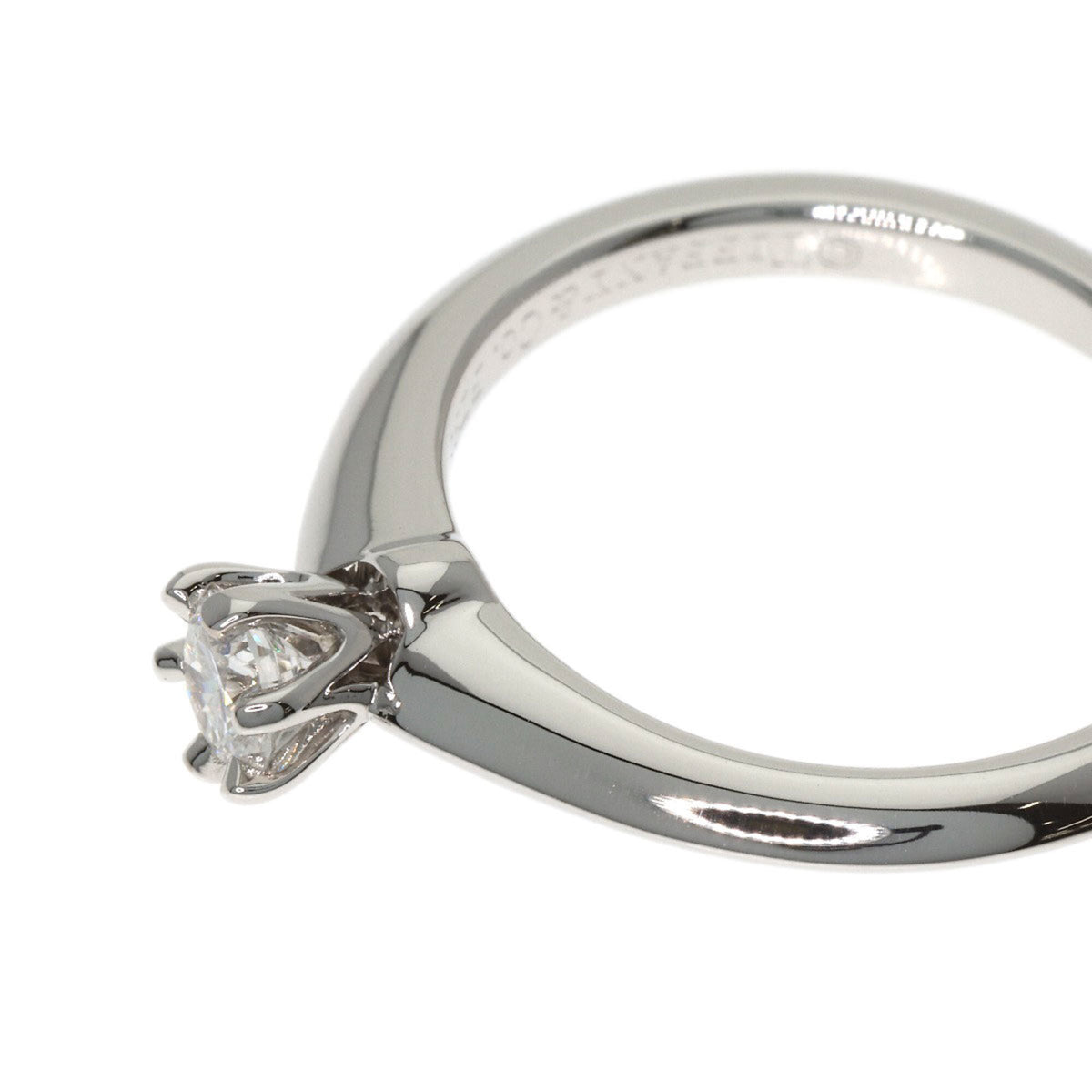 Tiffany Platinum 950 Band Ring (Pre-Owned)